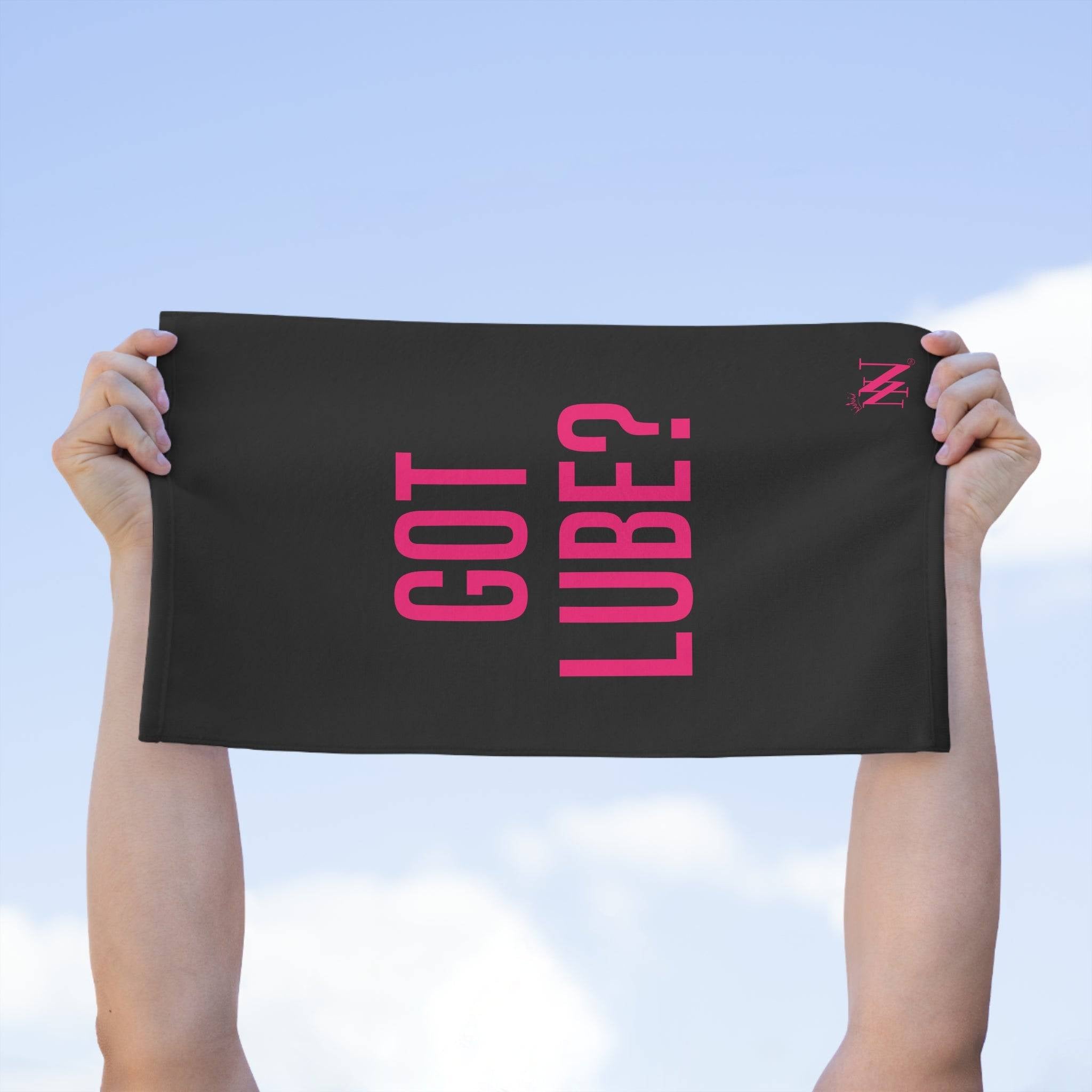 Got Lube? | Mix & Match Soft Fun-Flirty Lovers’ Towels