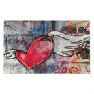 Graffiti Heart | Mix & Match Soft Fun-Flirty Lovers’ Towels