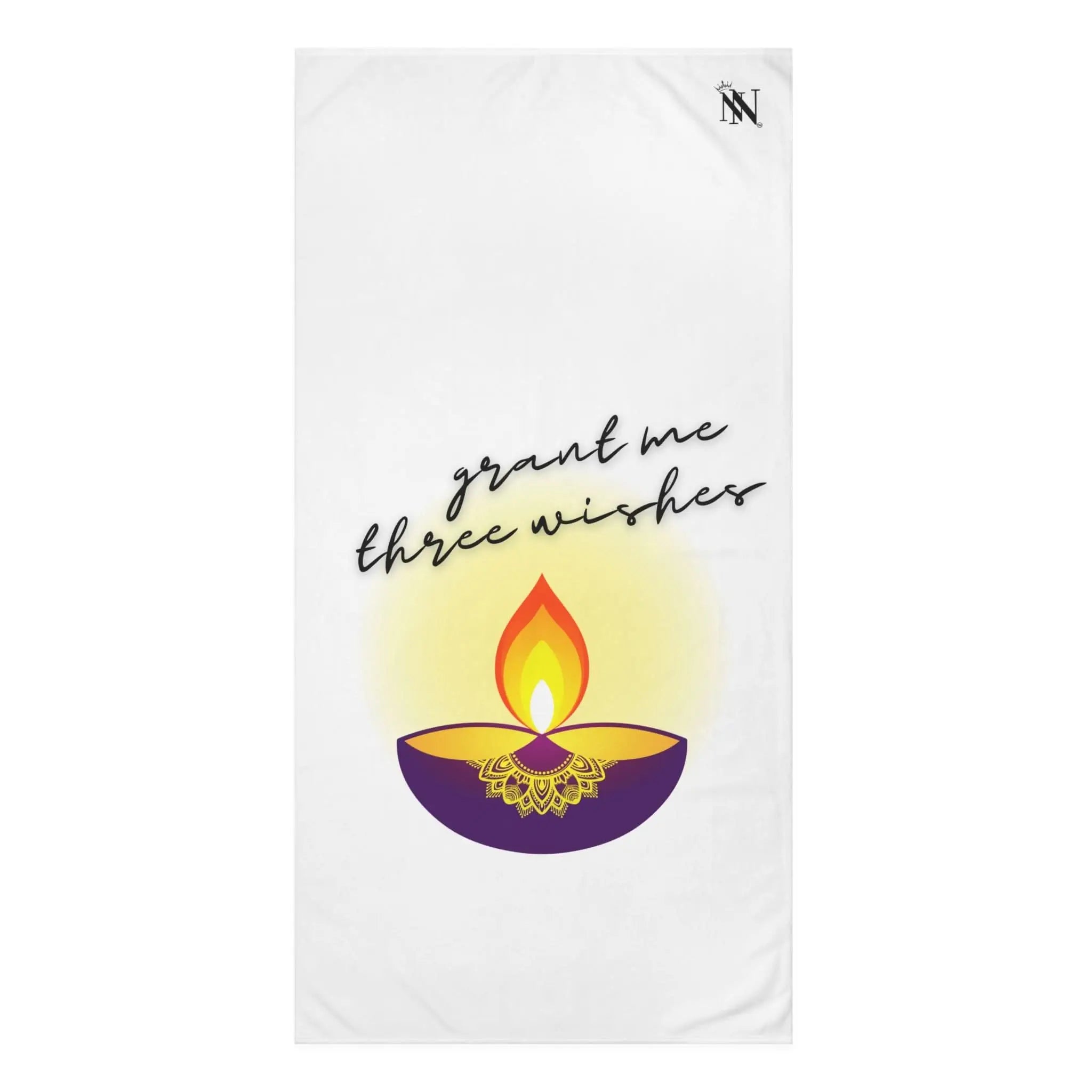 Grant Me Three Wishes | Mix & Match Naughty XL Fun-Flirty Lovers’ Towels