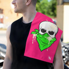 Green Cum Bandit Pink | Mix & Match Soft Fun-Flirty Lovers’ Towels