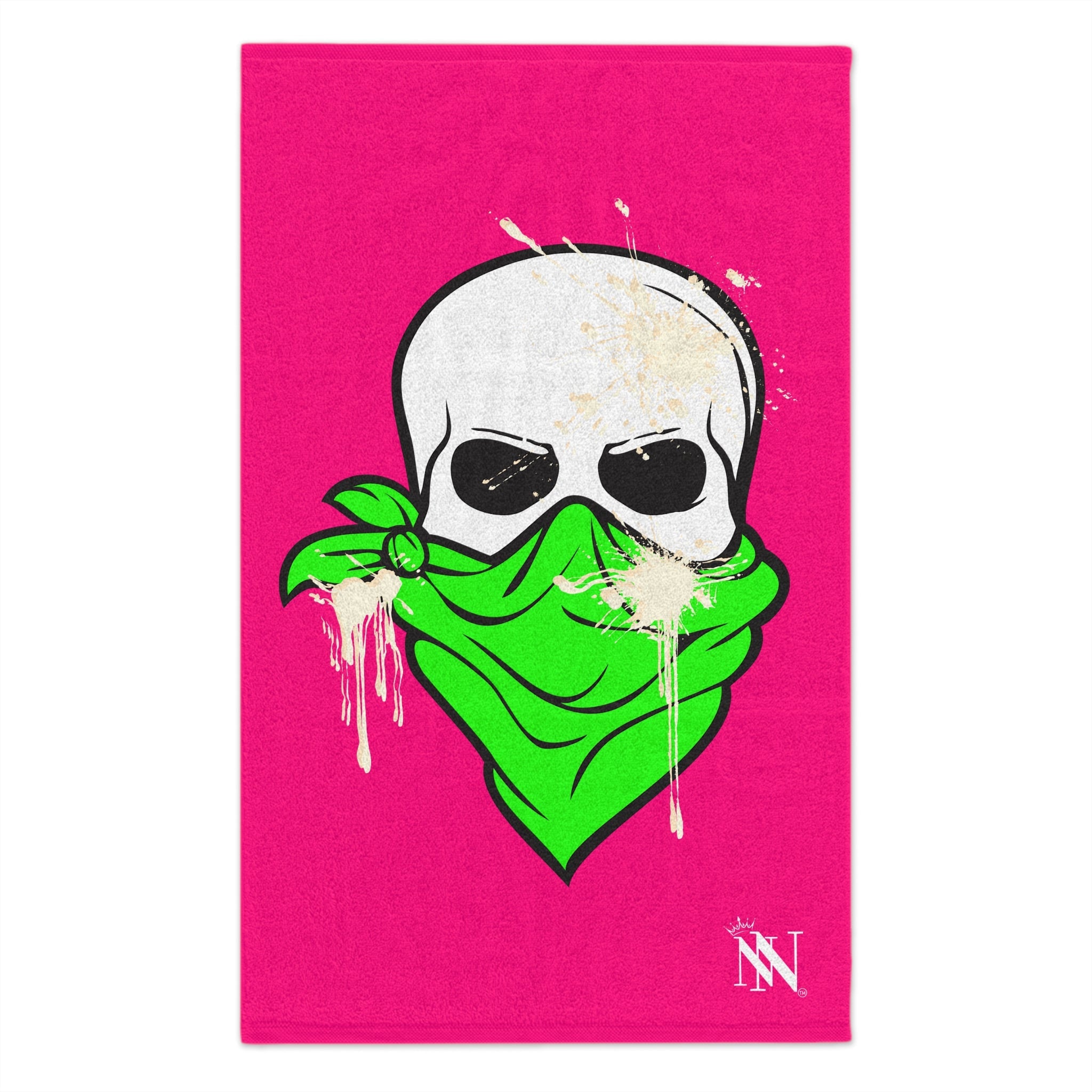 Green Cum Bandit Pink | Mix & Match Soft Fun-Flirty Lovers’ Towels