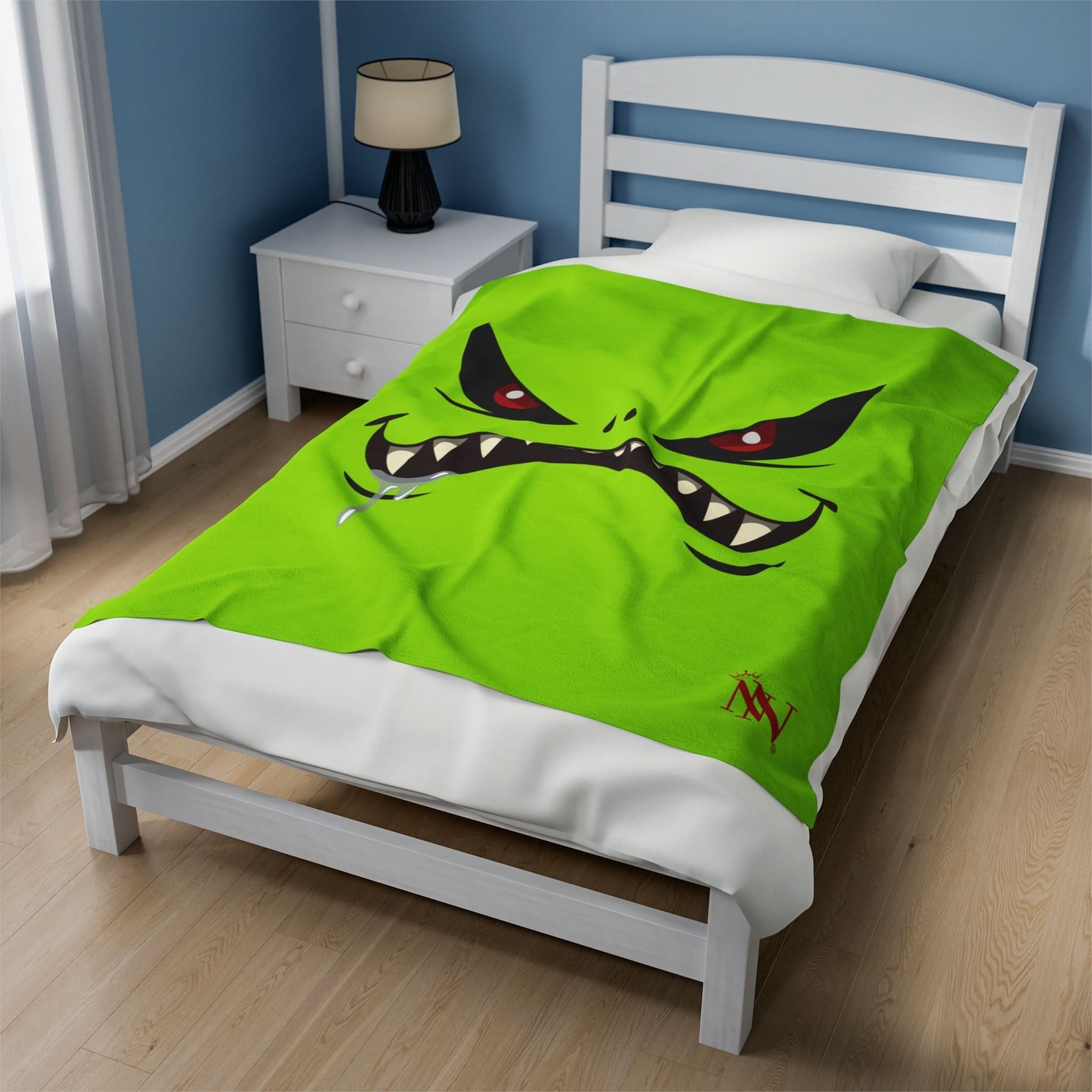 Green Monster | Mix & Match Fun-Flirty Lovers’ Blankets