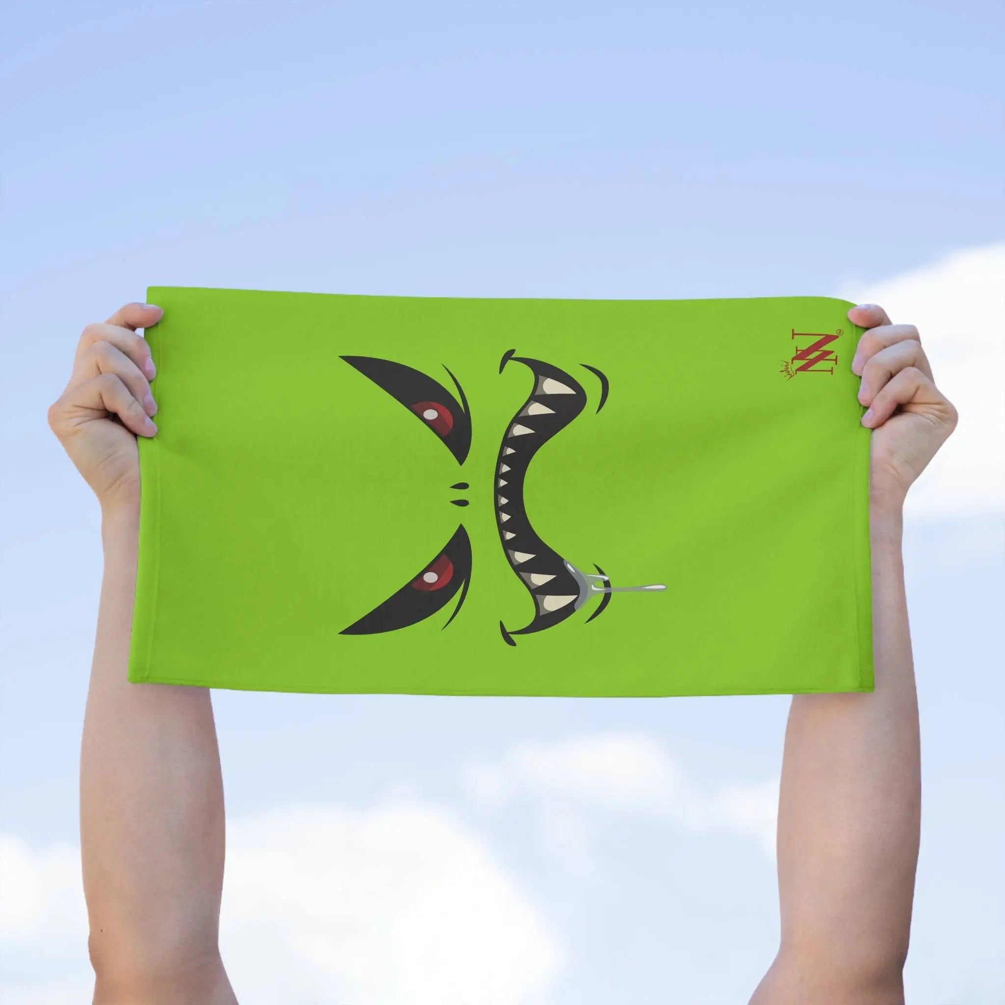 Green Monster | Mix & Match Soft Fun-Flirty Lovers’ Towels