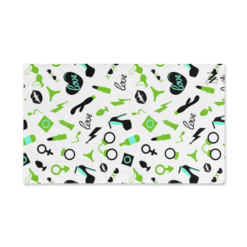 Green Sex Toys | Mix & Match Original Fun-Flirty Lovers’ Towels