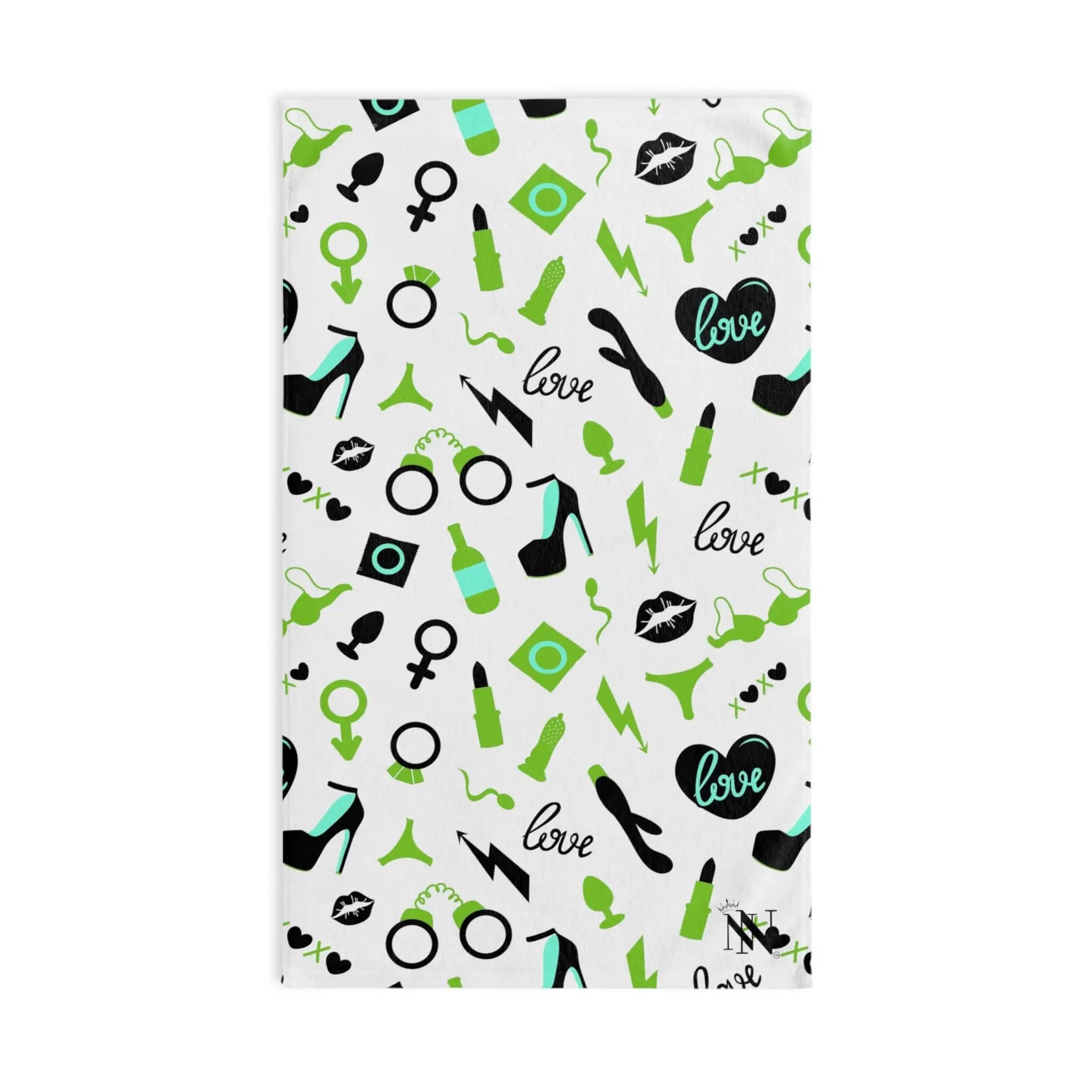 Green Sex Toys | Mix & Match Original Fun-Flirty Lovers’ Towels