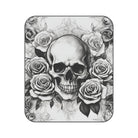 Grey Washed Skull & Roses | Mix Match Fun-Flirty Lovers’ Water-Resistant Blankets
