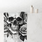 Grey Washed Skull & Roses | Mix & Match XL Fun-Flirty Lovers’ Towels