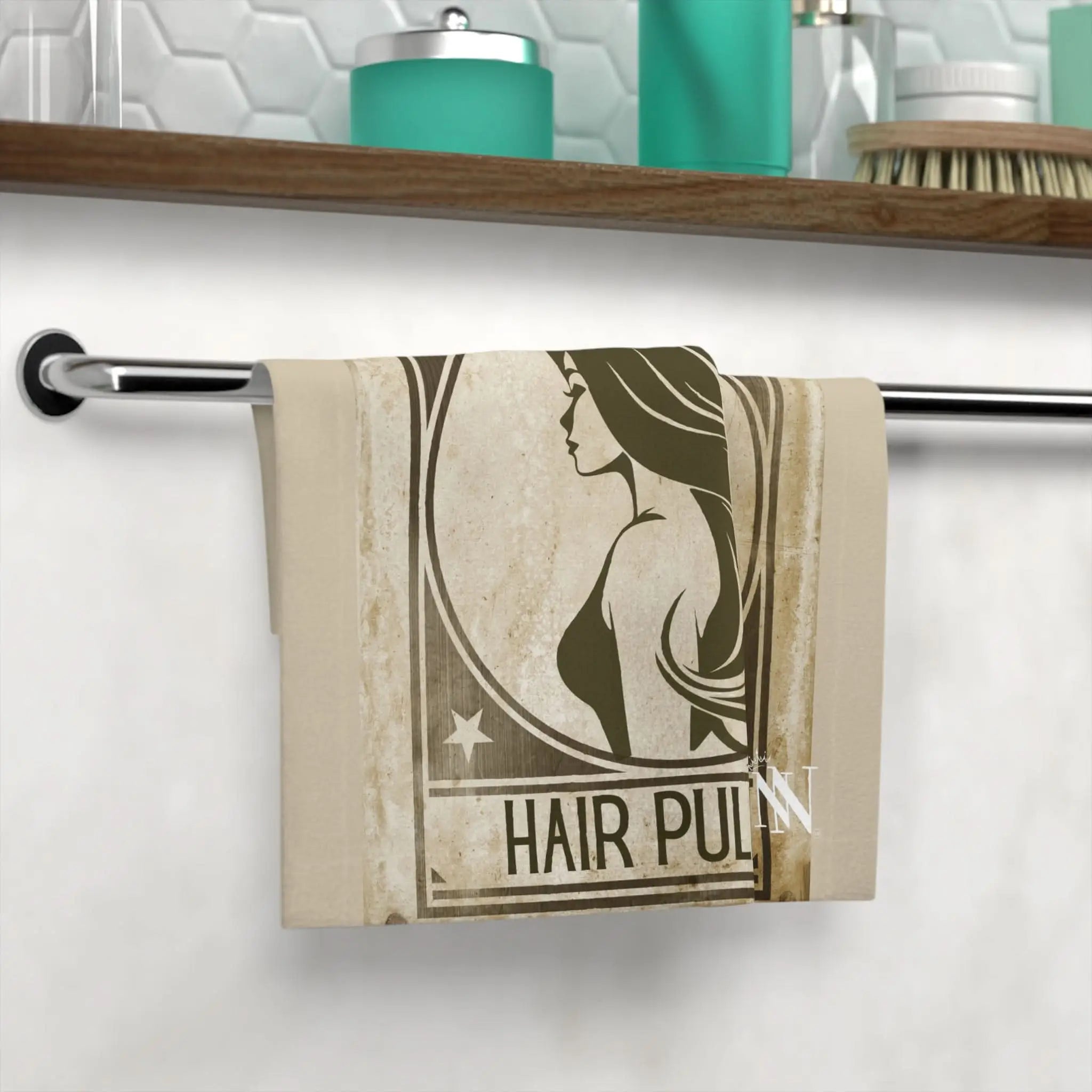 Hair Puller Wanted | Mix & Match Lils’ Fun-Flirty Lovers’ Towels