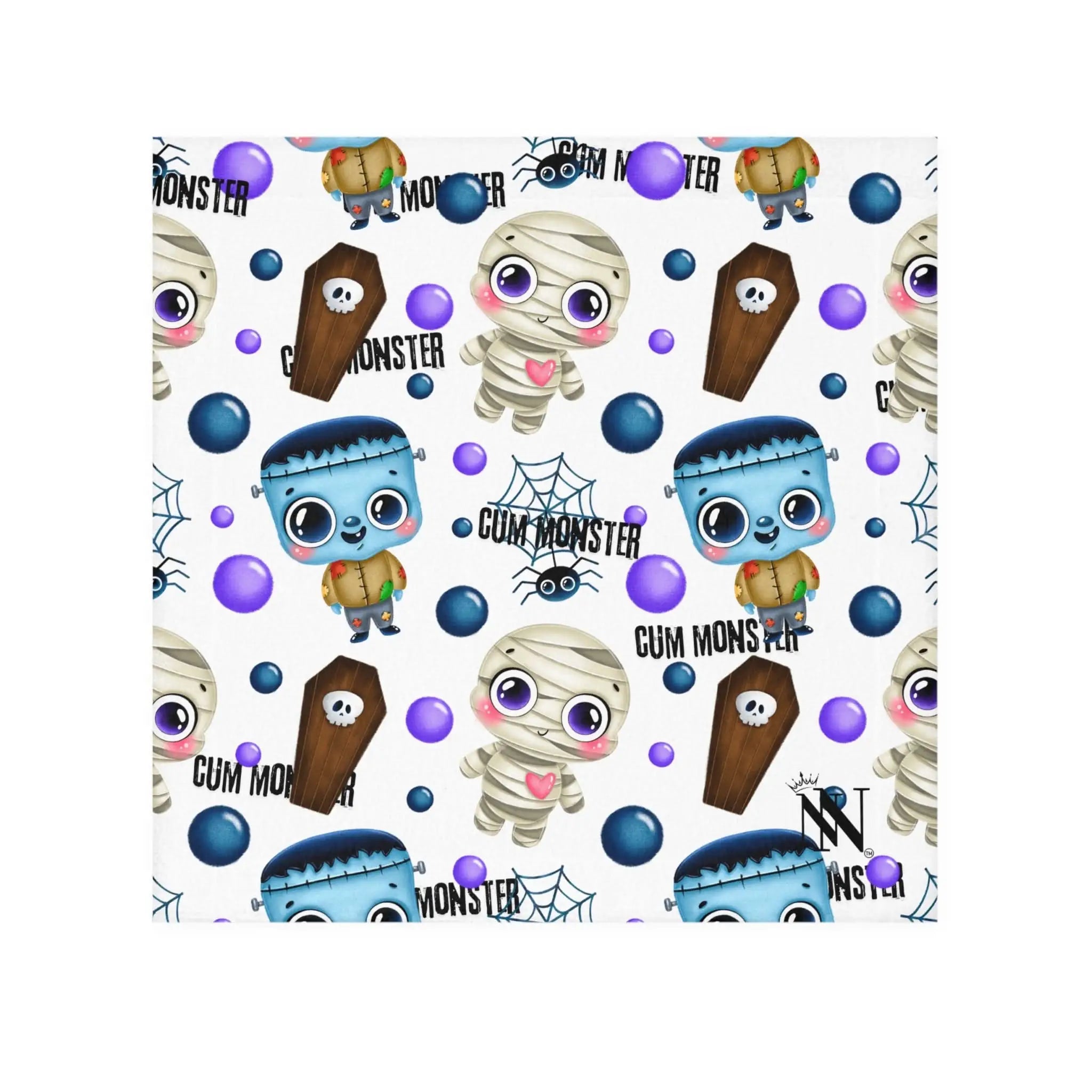 Halloween Cum Monster | Mix & Match Lils’ Fun-Flirty Lovers’ Towels