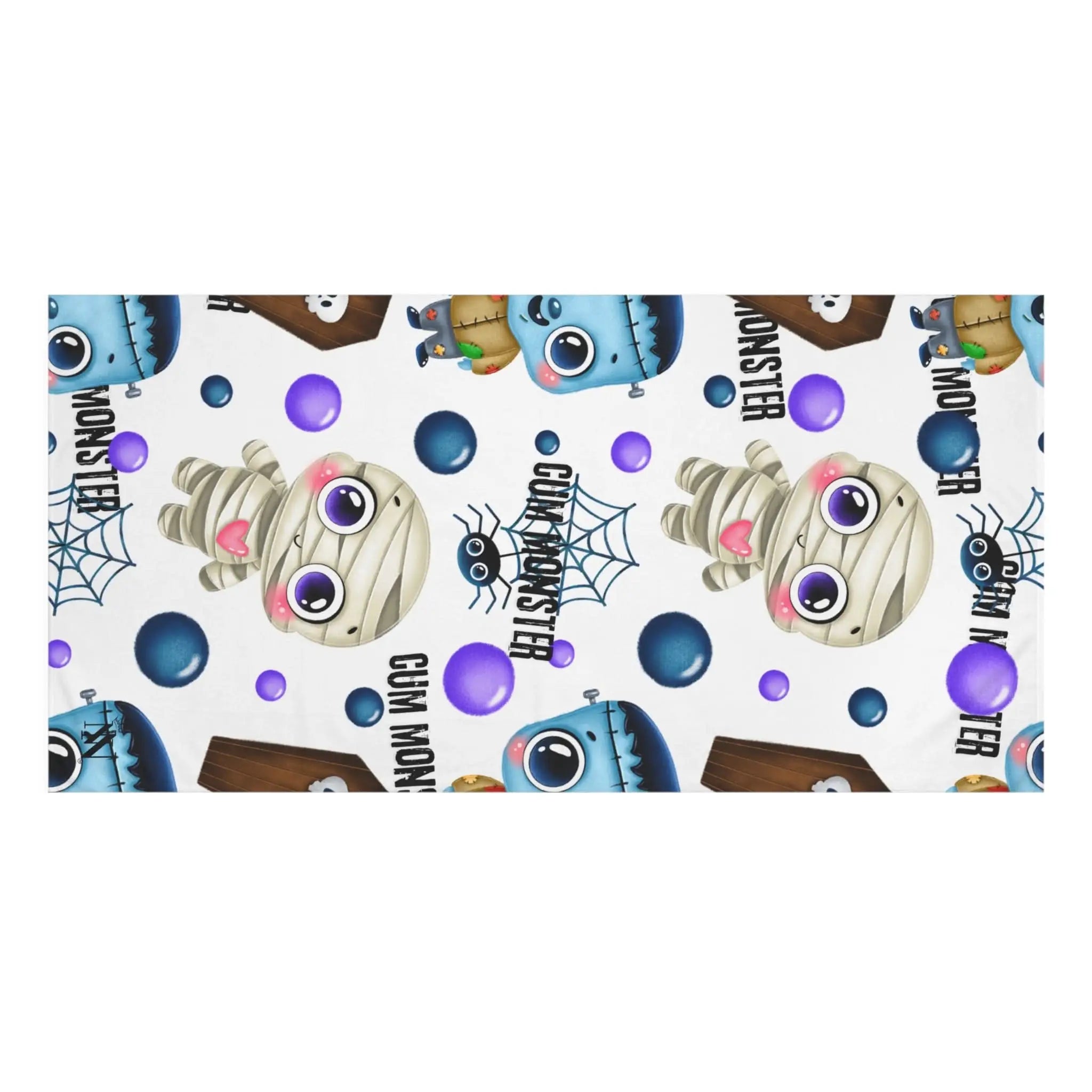 Halloween Cum Monster | Mix & Match Naughty XL Fun-Flirty Lovers’ Towels