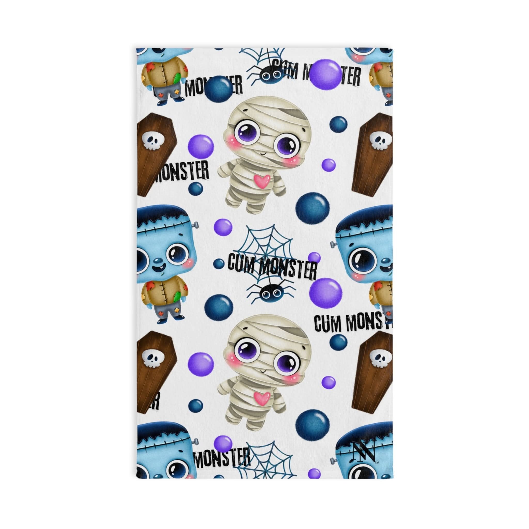 Halloween Cum Monster | Mix & Match Original Fun-Flirty Lovers’ Towels