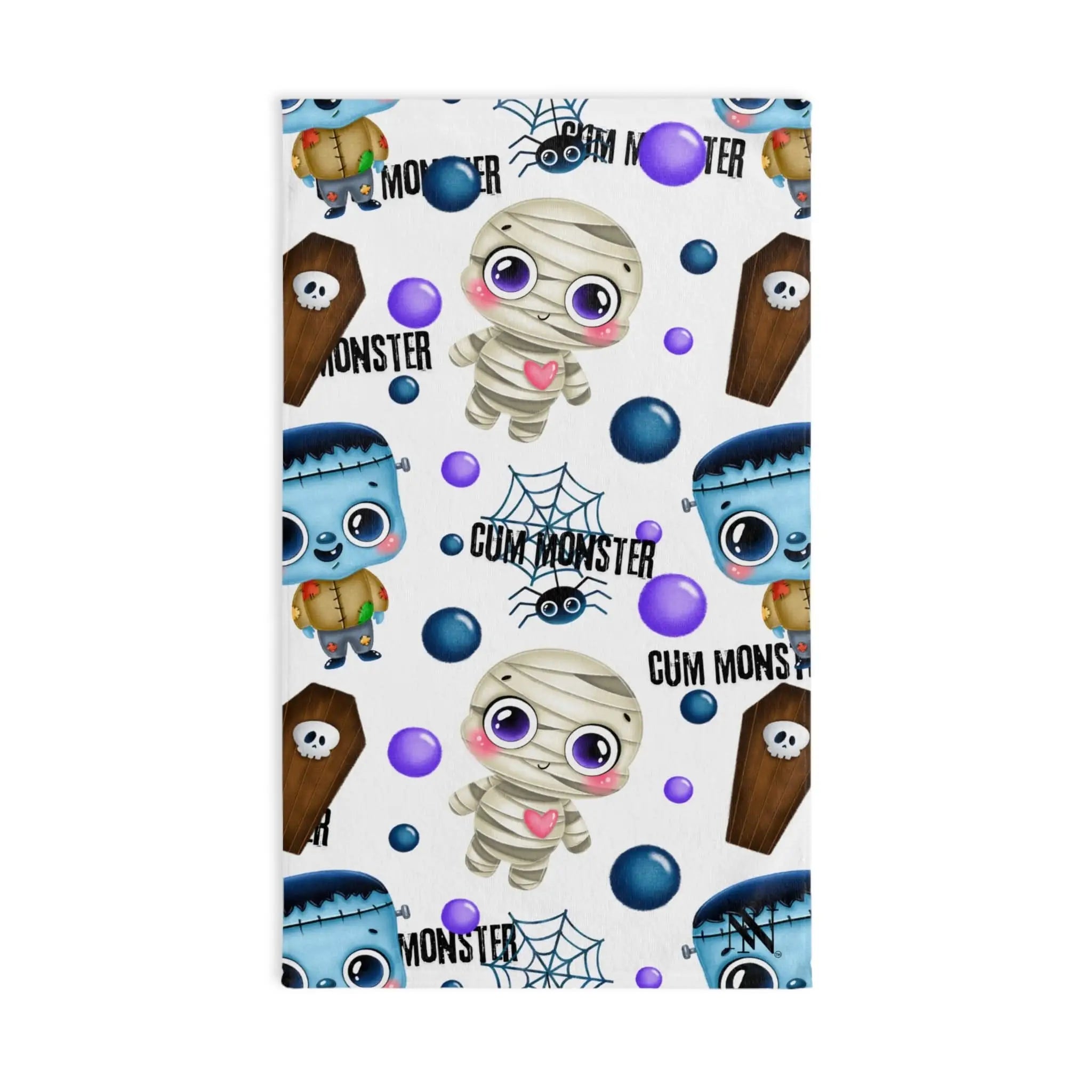 Halloween Cum Monster | Mix & Match Original Fun-Flirty Lovers’ Towels