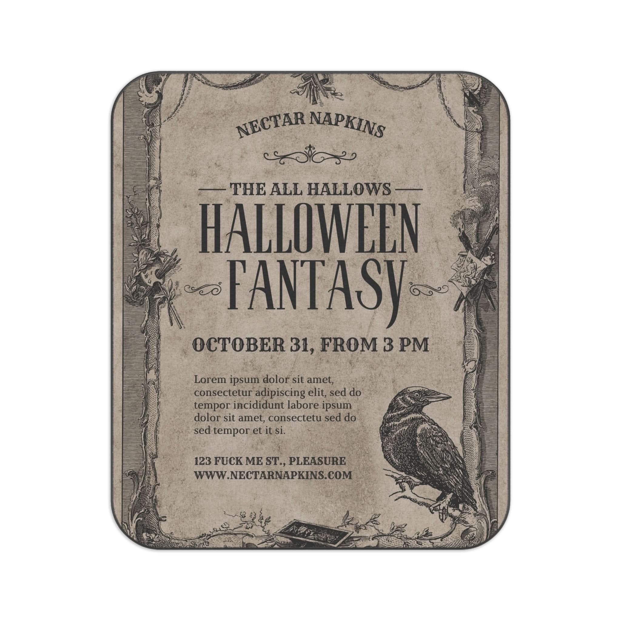 Halloween Fantasy | Mix Match Fun-Flirty Lovers’ Water-Resistant Blankets