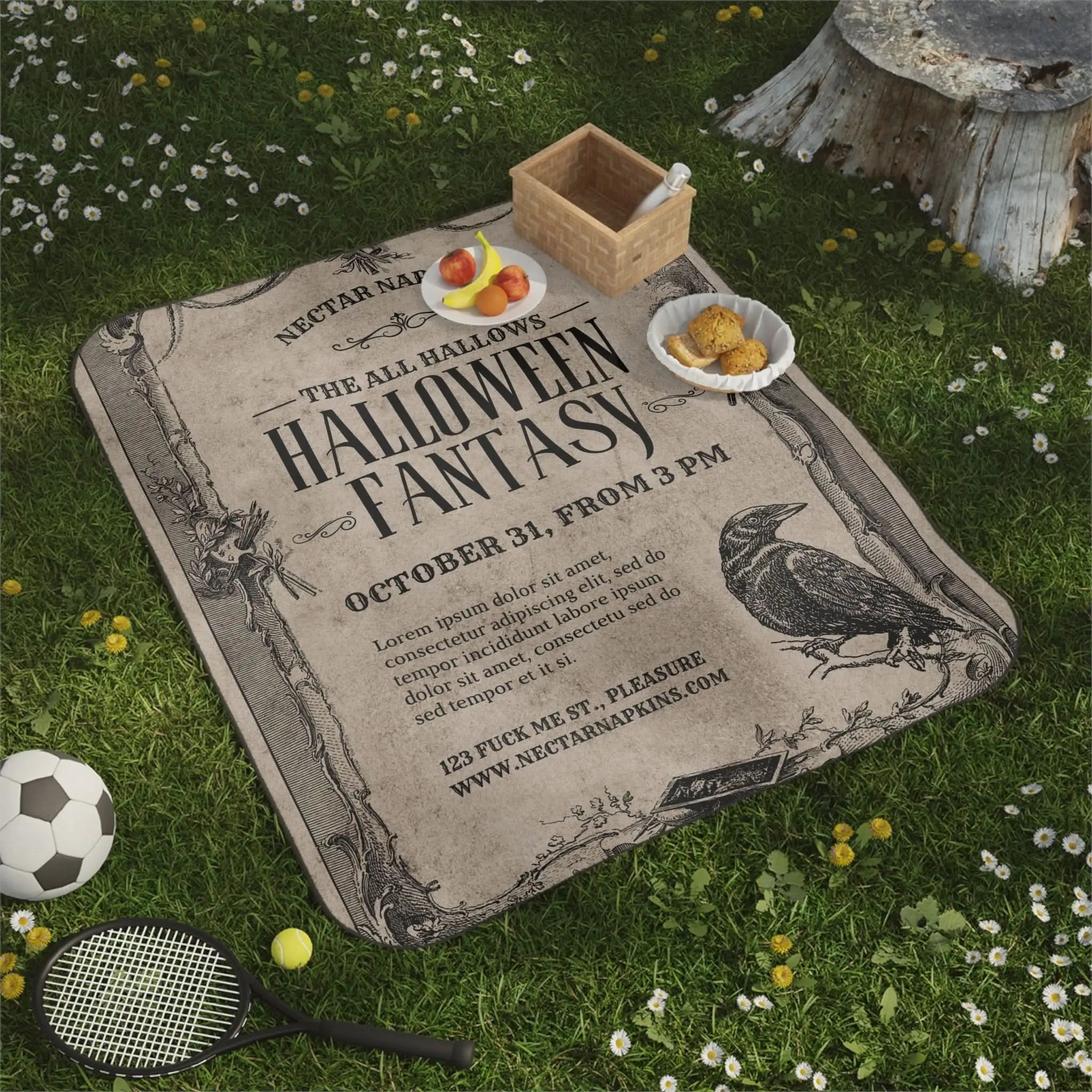 Halloween Fantasy | Mix Match Fun-Flirty Lovers’ Water-Resistant Blankets