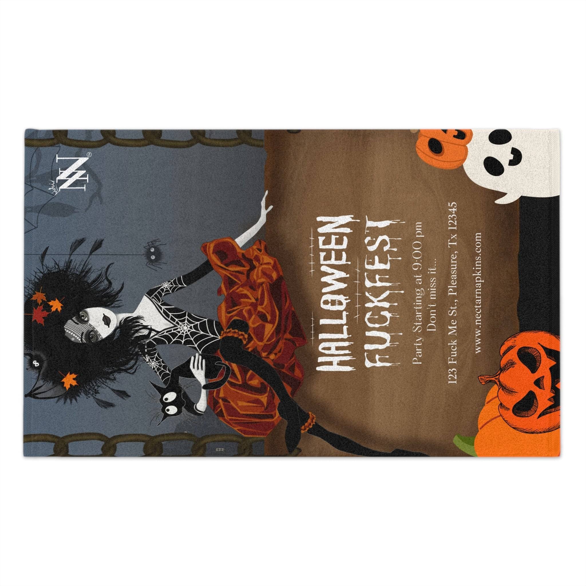 Halloween Fuckfest | Mix & Match Soft Fun-Flirty Lovers’ Towels