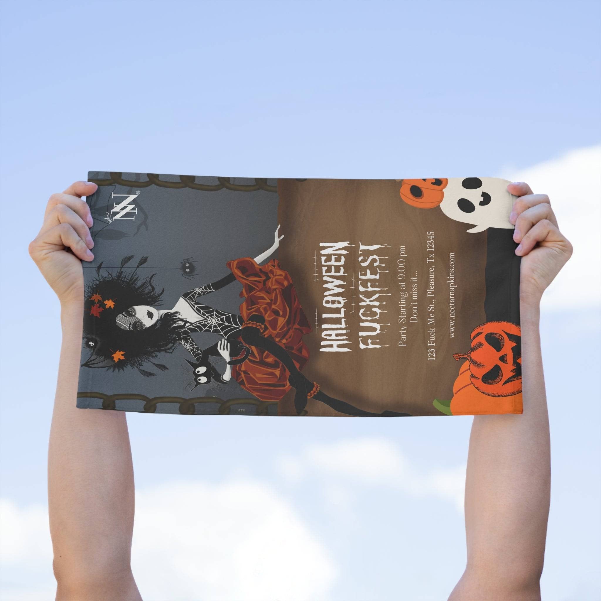 Halloween Fuckfest | Mix & Match Soft Fun-Flirty Lovers’ Towels