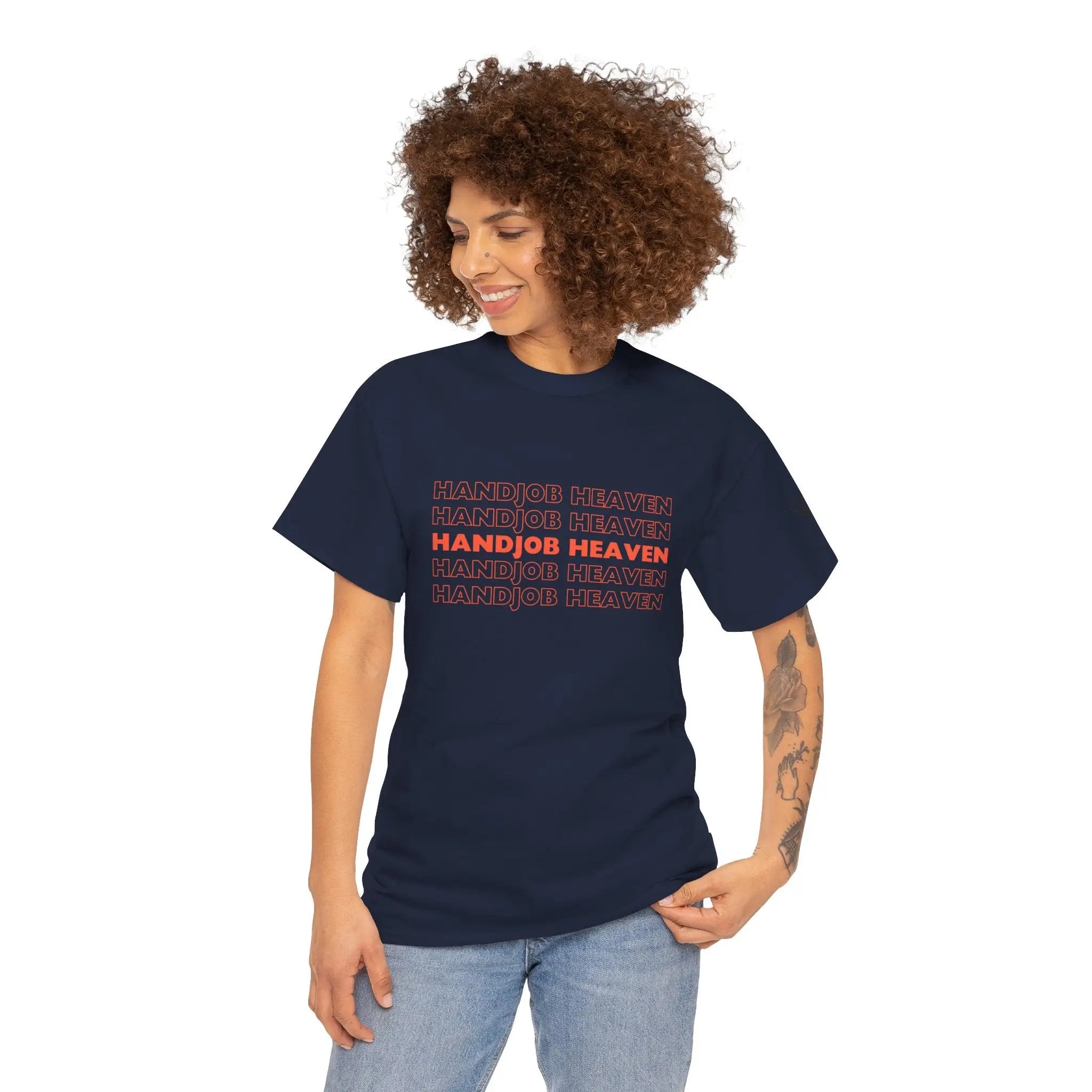 Hand Job Heaven | Mix & Match 100% Cotton Unisex Fun-Flirty Lovers’ Tees