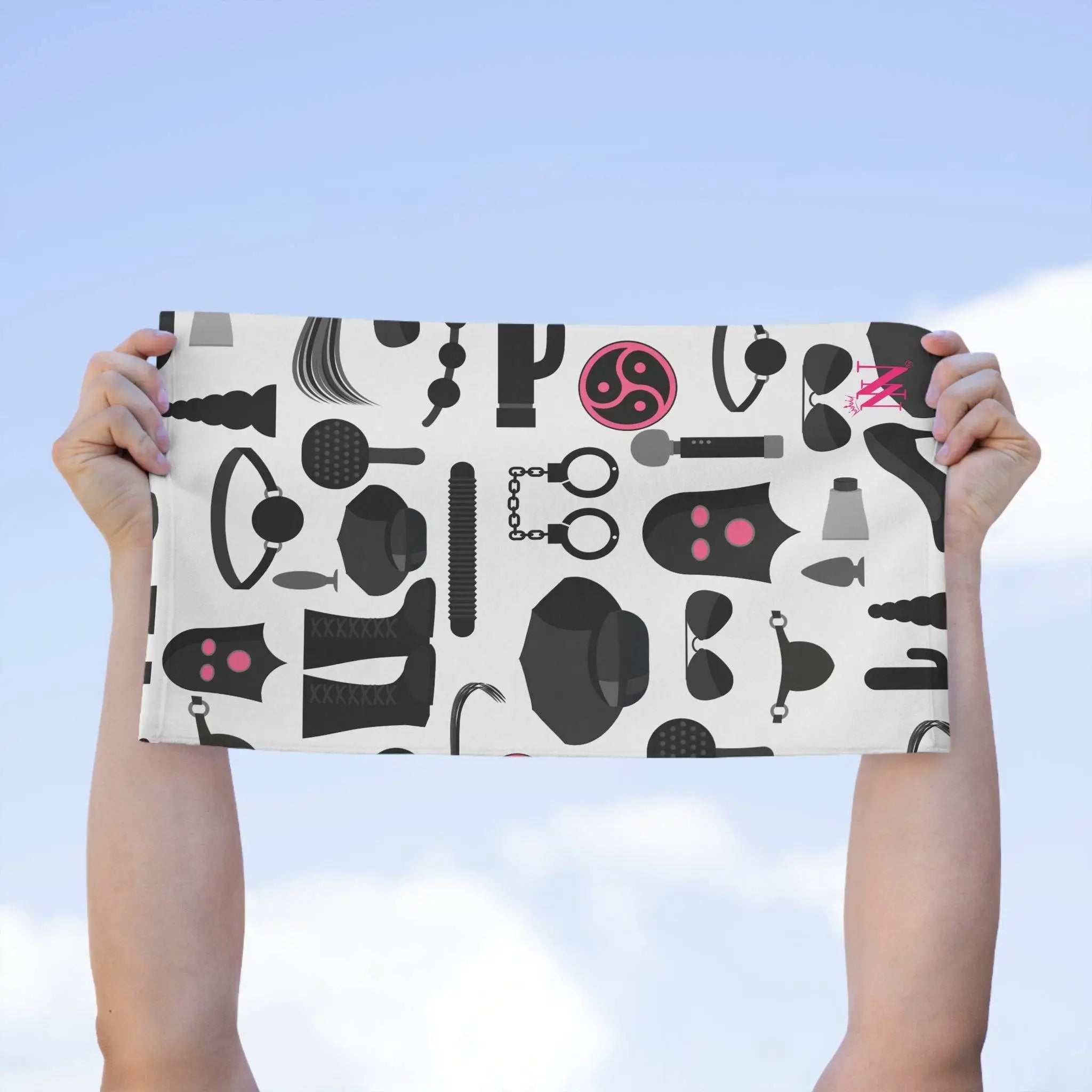 Handcuff Bondage | Mix & Match Soft Fun-Flirty Lovers’ Towels