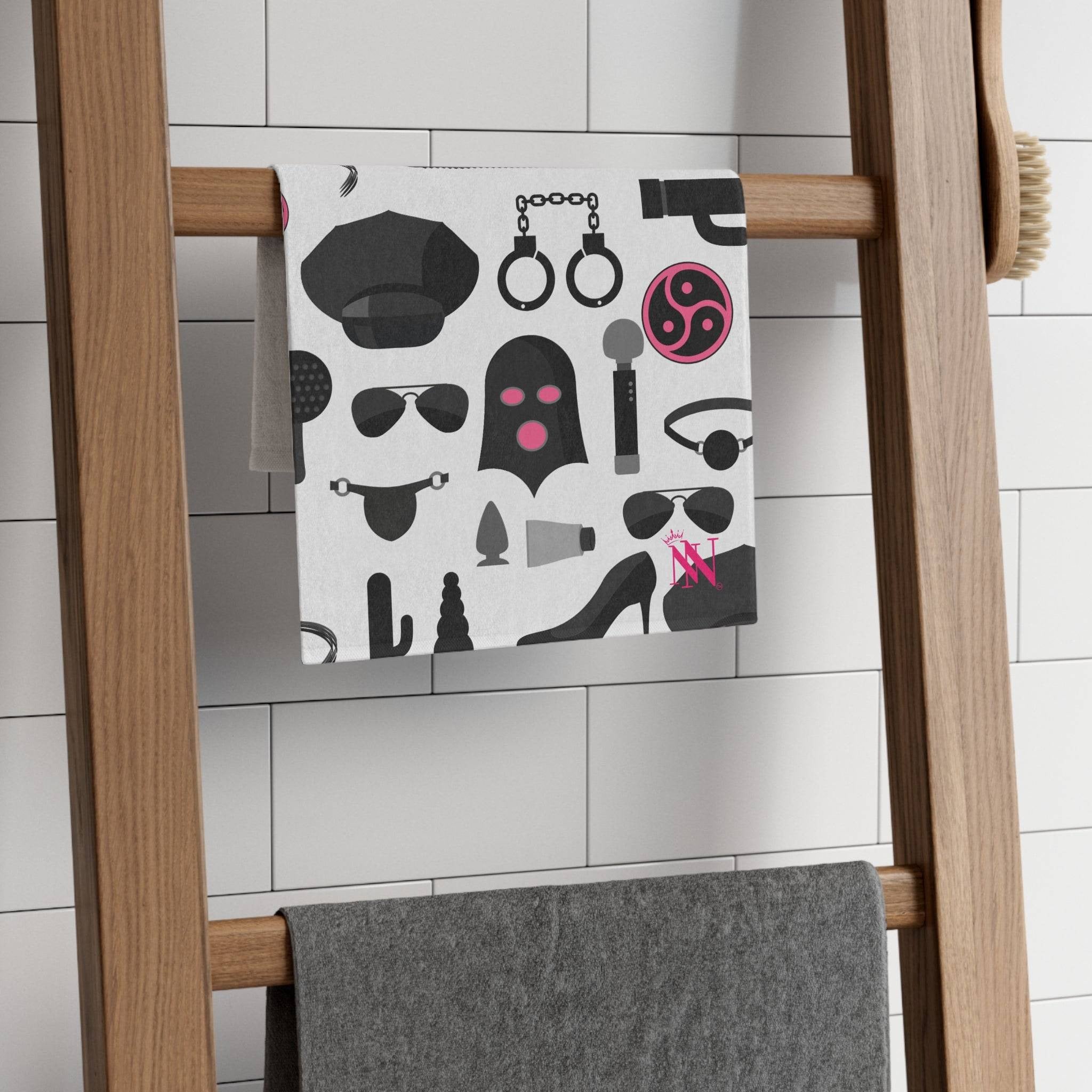 Handcuff Bondage | Mix & Match Soft Fun-Flirty Lovers’ Towels