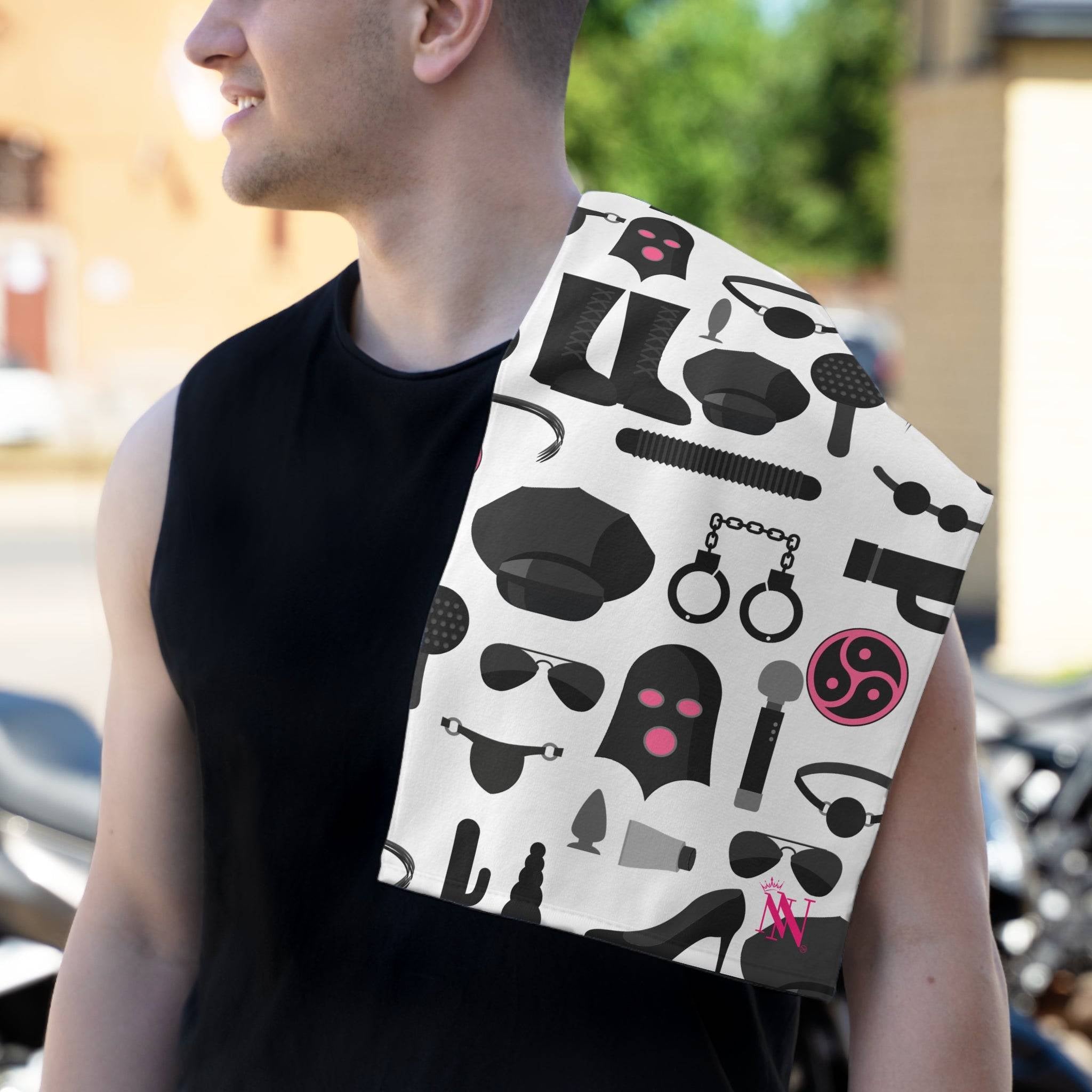 Handcuff Bondage | Mix & Match Soft Fun-Flirty Lovers’ Towels