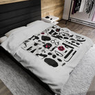 Handcuffs Bondage Flirty Love Sex Blanket | Luxuriously Soft & Plush