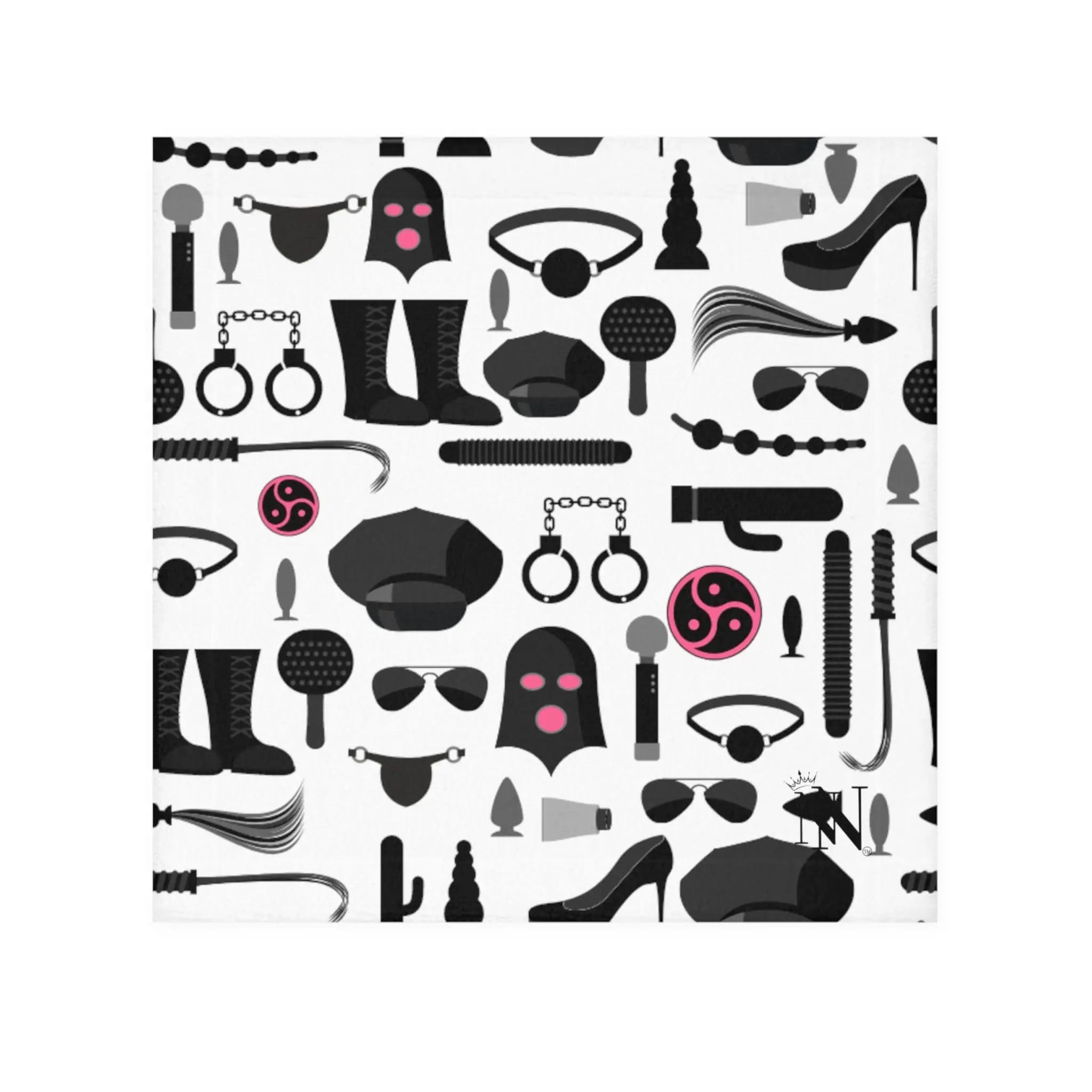 Handcuffs Bondage | Mix & Match Lils’ Fun-Flirty Lovers’ Towels