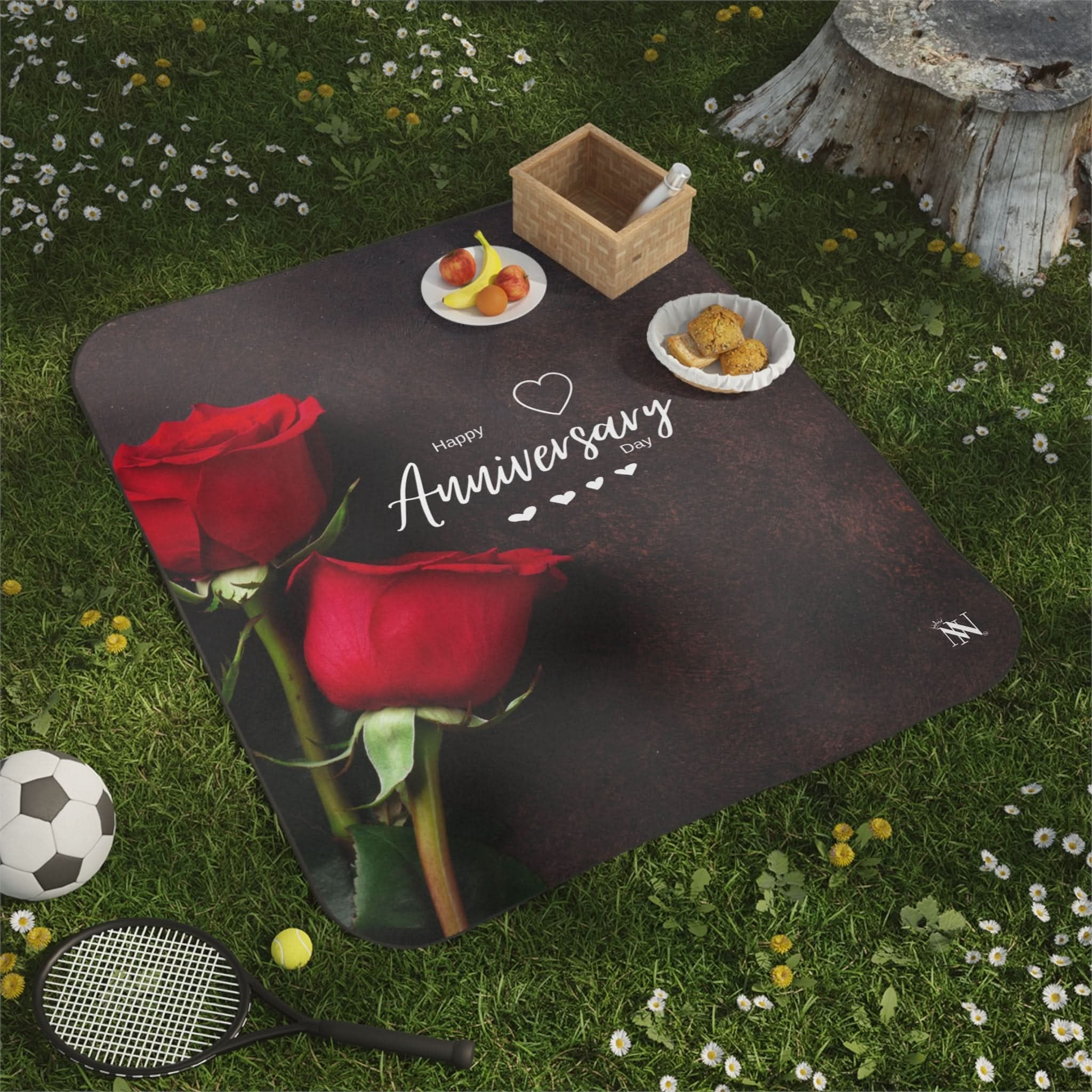 Happy Anniversary Day | Mix Match Fun-Flirty Lovers’ Water-Resistant Blankets