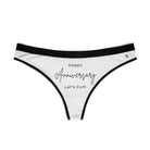 Happy Anniversary Let’s Cum | Mix & Match Women’s Fun-Flirty Lovers’ Thongs