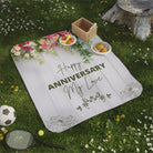 Happy Anniversary | Mix Match Fun-Flirty Lovers’ Water-Resistant Blankets