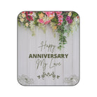 Happy Anniversary | Mix Match Fun-Flirty Lovers’ Water-Resistant Blankets