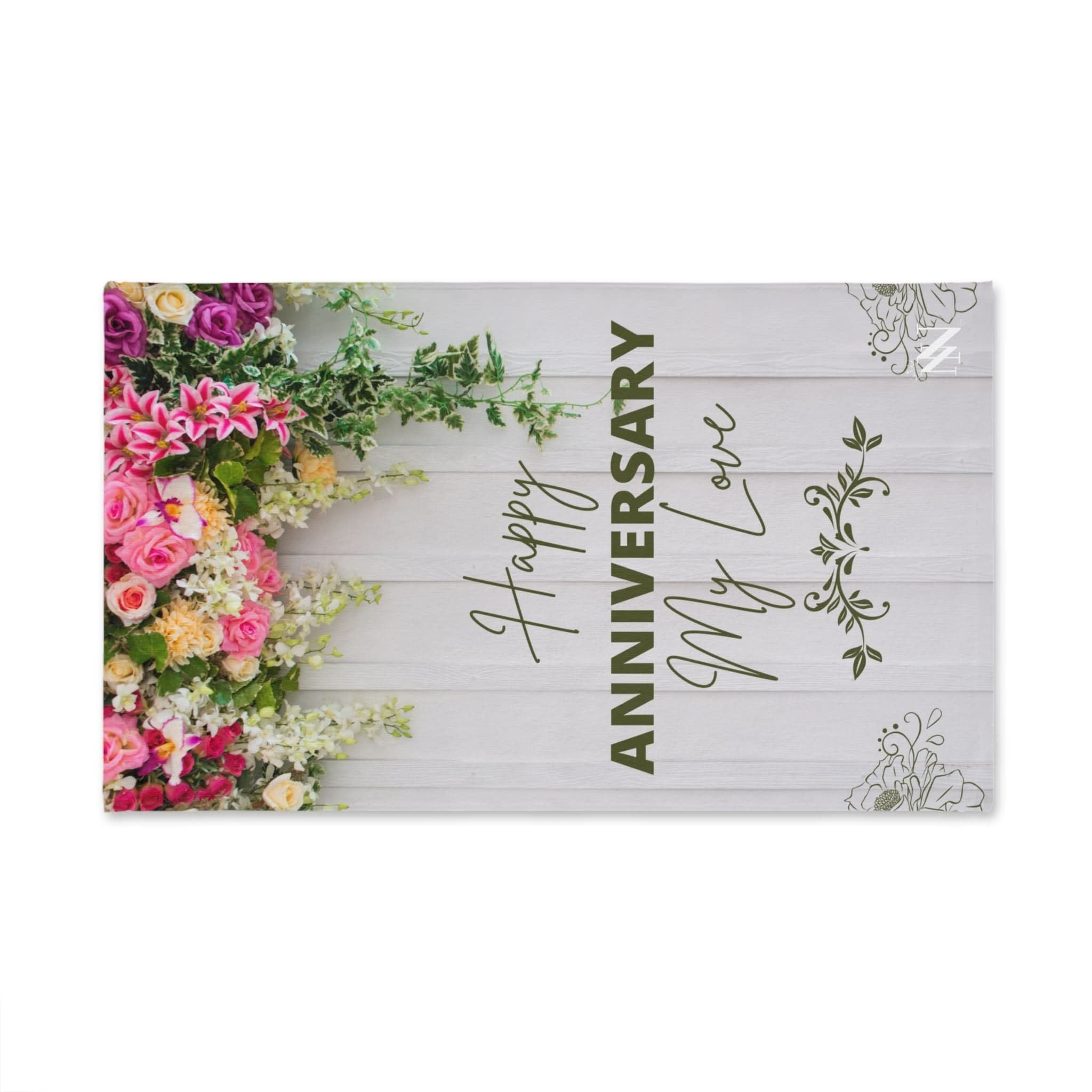 Happy Anniversary My Love | Mix & Match Original Fun-Flirty Lovers’ Towels