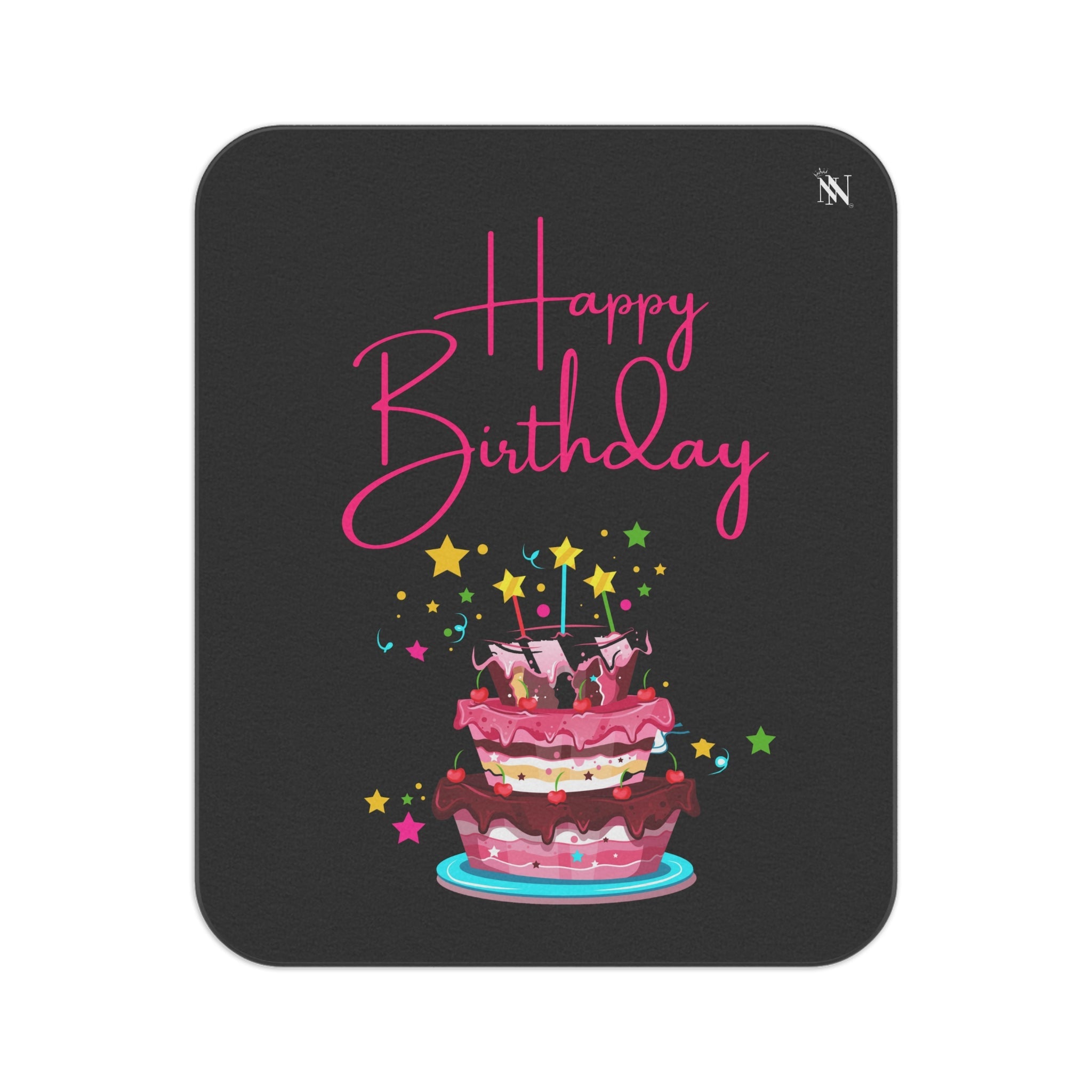 Happy Birthday Cake | Mix Match Fun-Flirty Lovers’ Water-Resistant Blankets