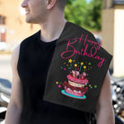 Happy Birthday Cake | Mix & Match Soft Fun-Flirty Lovers’ Towels
