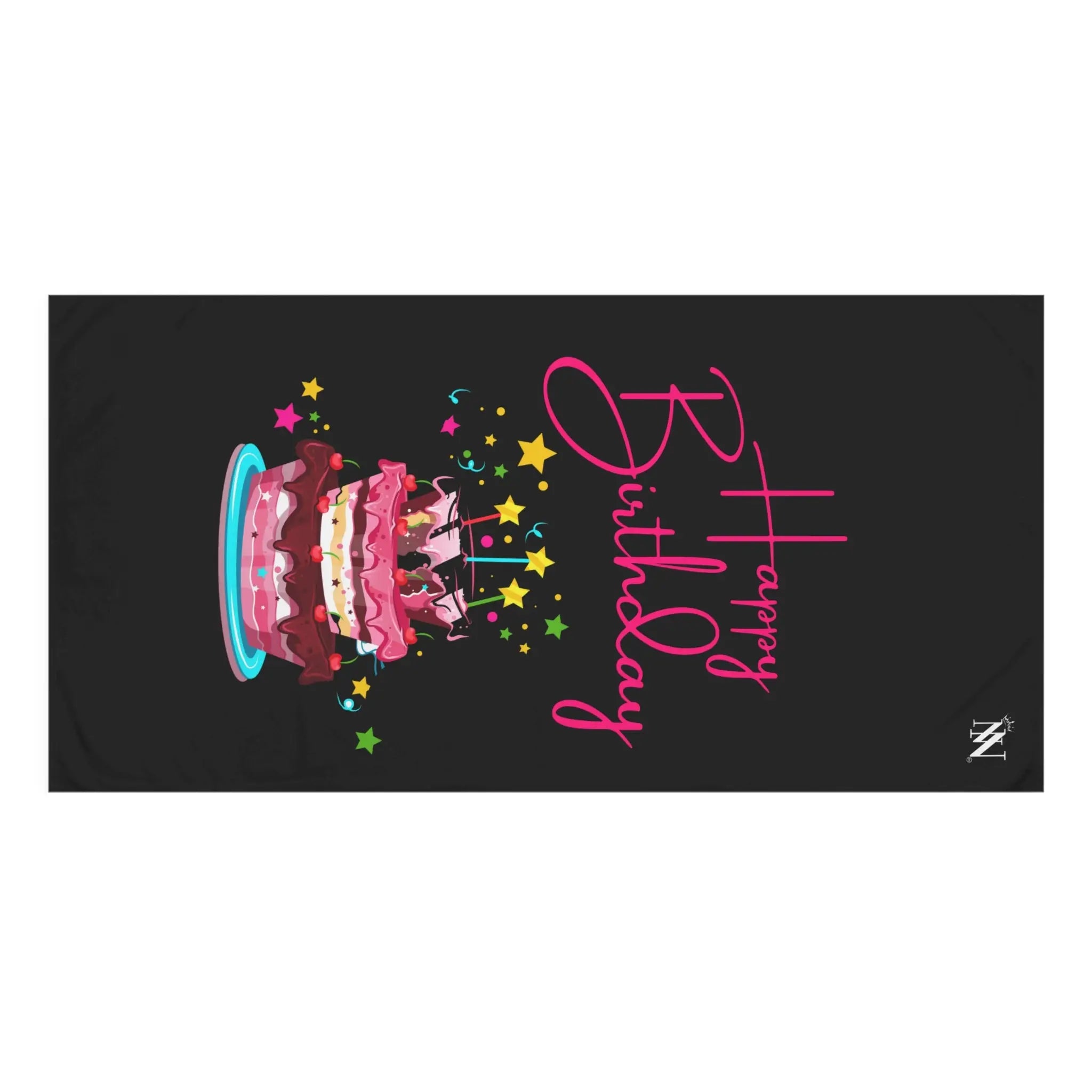 Happy Birthday Cake | Mix & Match XL Fun-Flirty Lovers’ Towels