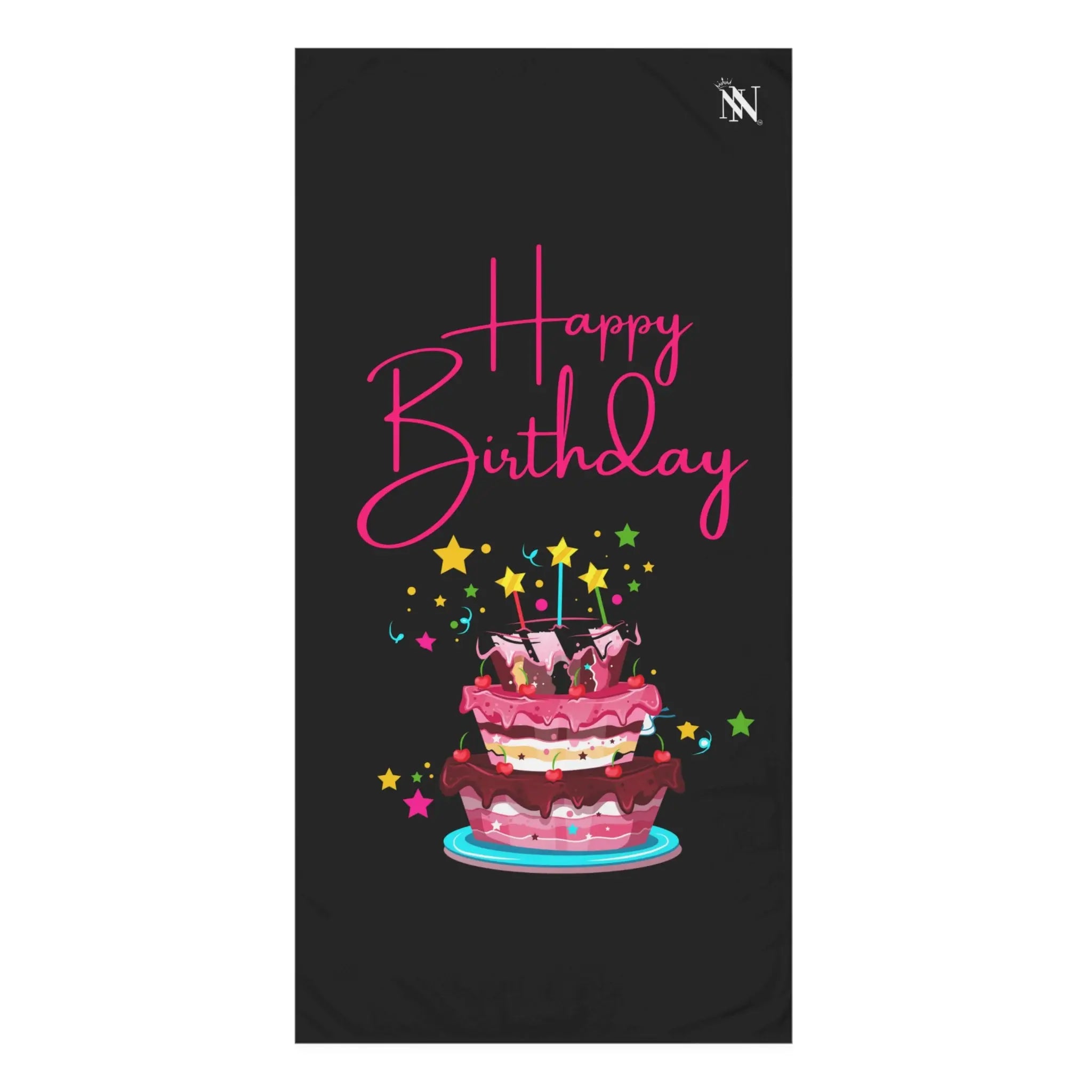Happy Birthday Cake | Mix & Match XL Fun-Flirty Lovers’ Towels