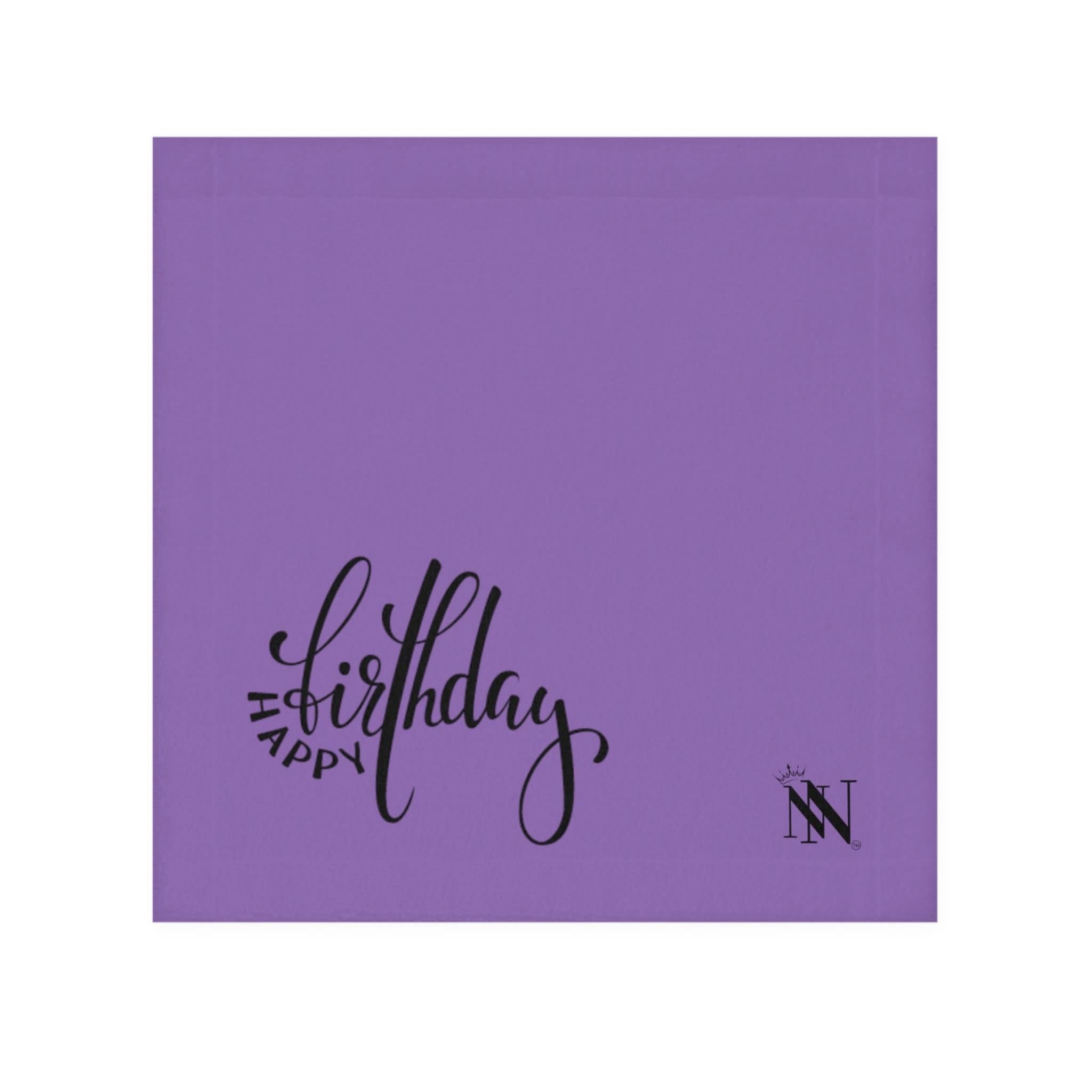 Happy Birthday Lavendar | Mix & Match Lils’ Fun-Flirty Lovers’ Towels