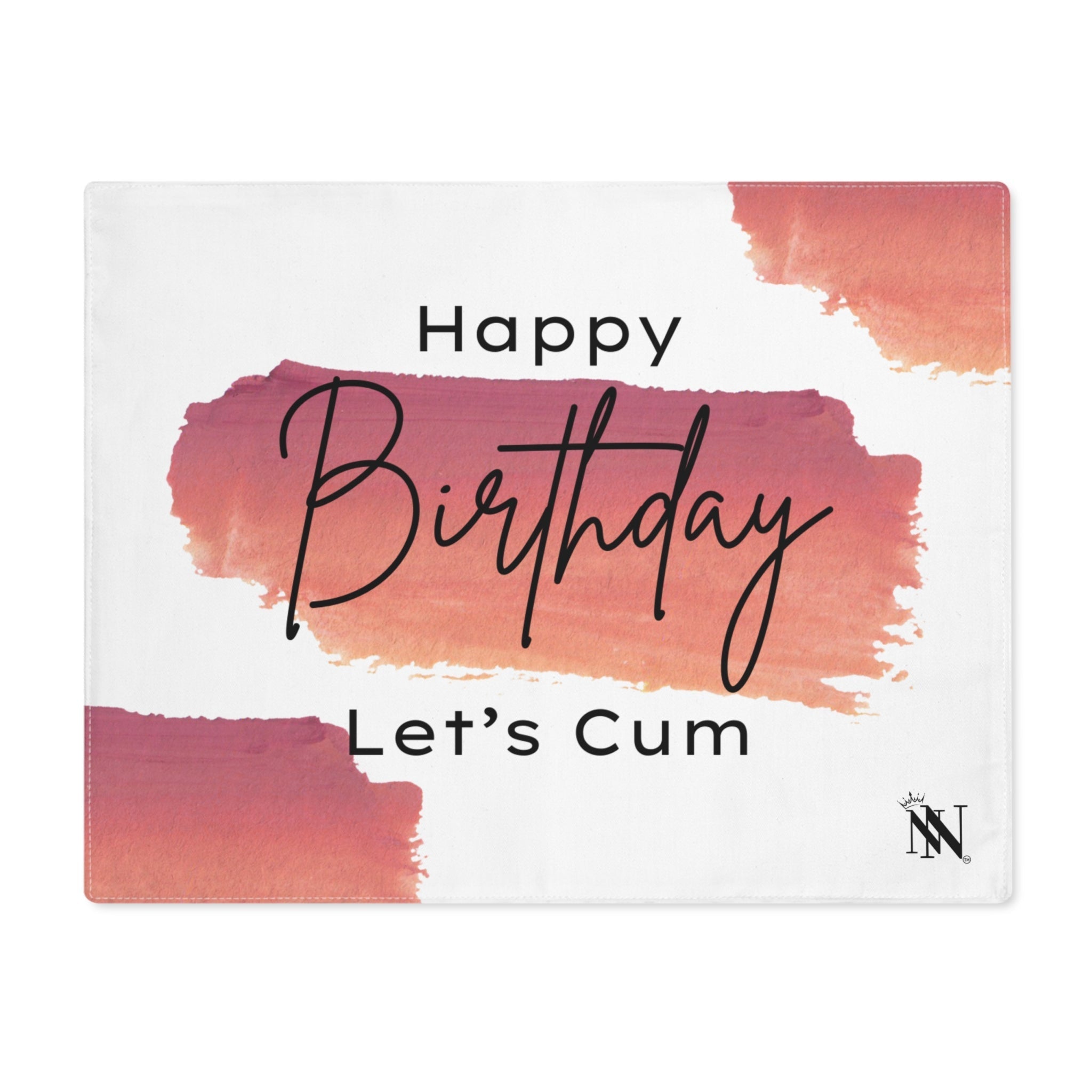 Happy Birthday Let’s Cum | Mix & Match Playful Fun-Flirty Lovers’ Toy Mats