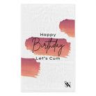 Happy Birthday Let’s Cum | Mix & Match Soft Fun-Flirty Lovers’ Towels