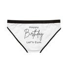 Happy Birthday Let’s Cum | Mix & Match Women’s Fun-Flirty Lovers’ Panties