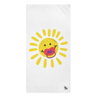 Happy Cum Binky | Mix & Match Naughty XL Fun-Flirty Lovers’ Towels
