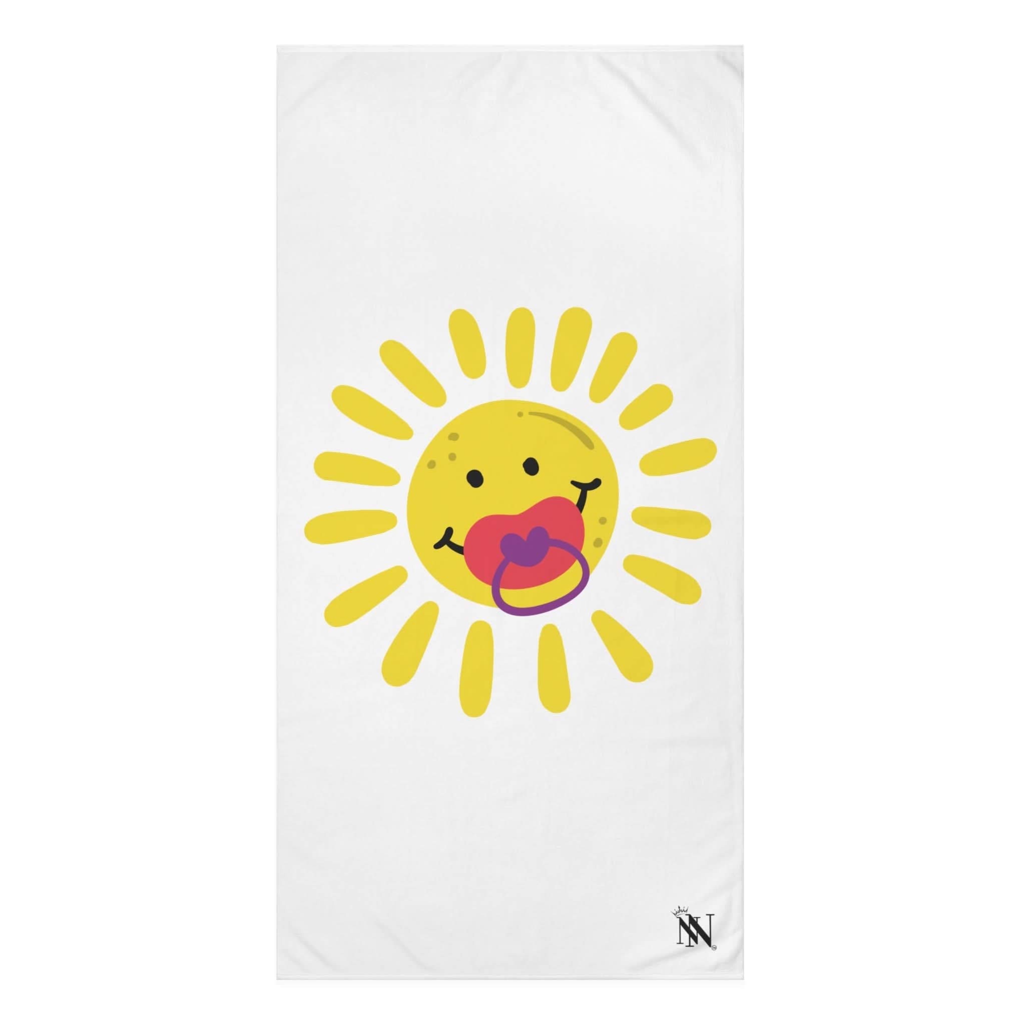 Happy Cum Binky | Mix & Match Naughty XL Fun-Flirty Lovers’ Towels