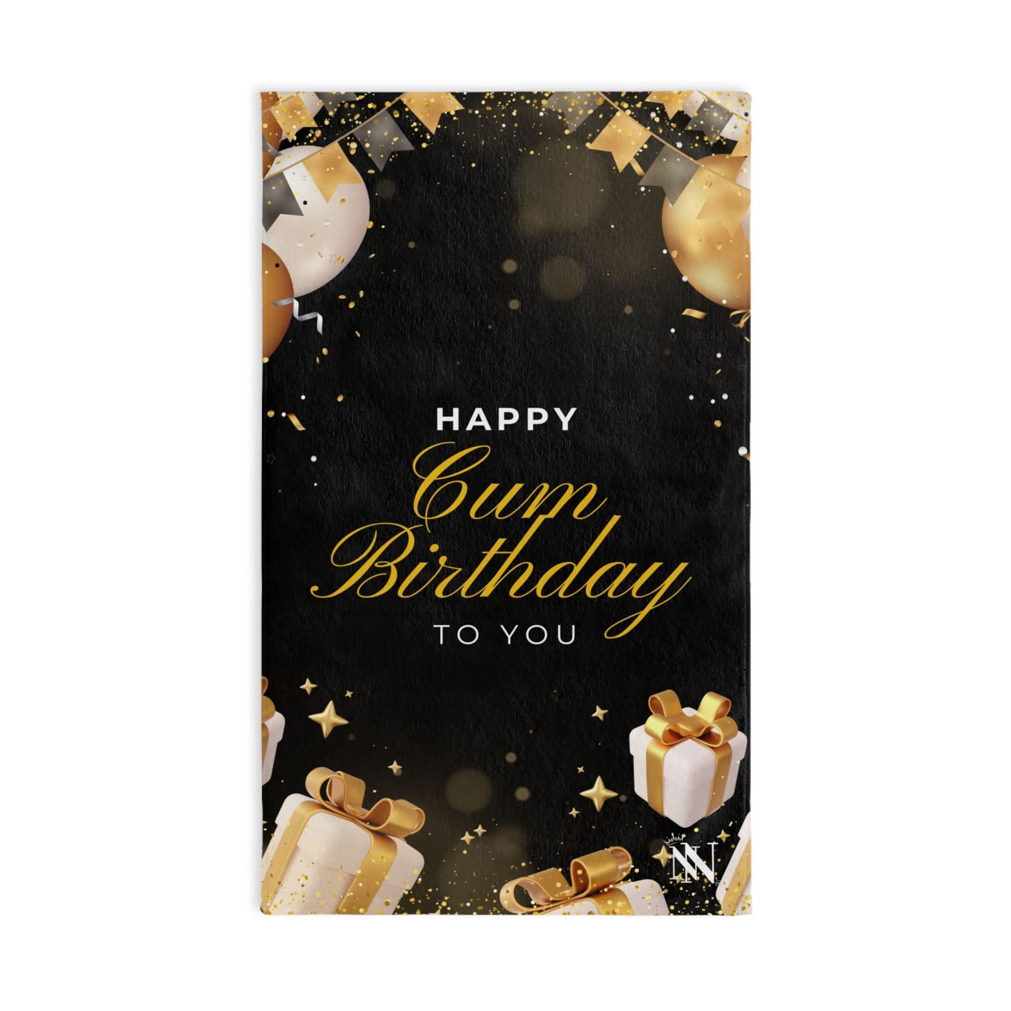 Happy Cum Birthday | Mix & Match Original Fun-Flirty Lovers’ Towels