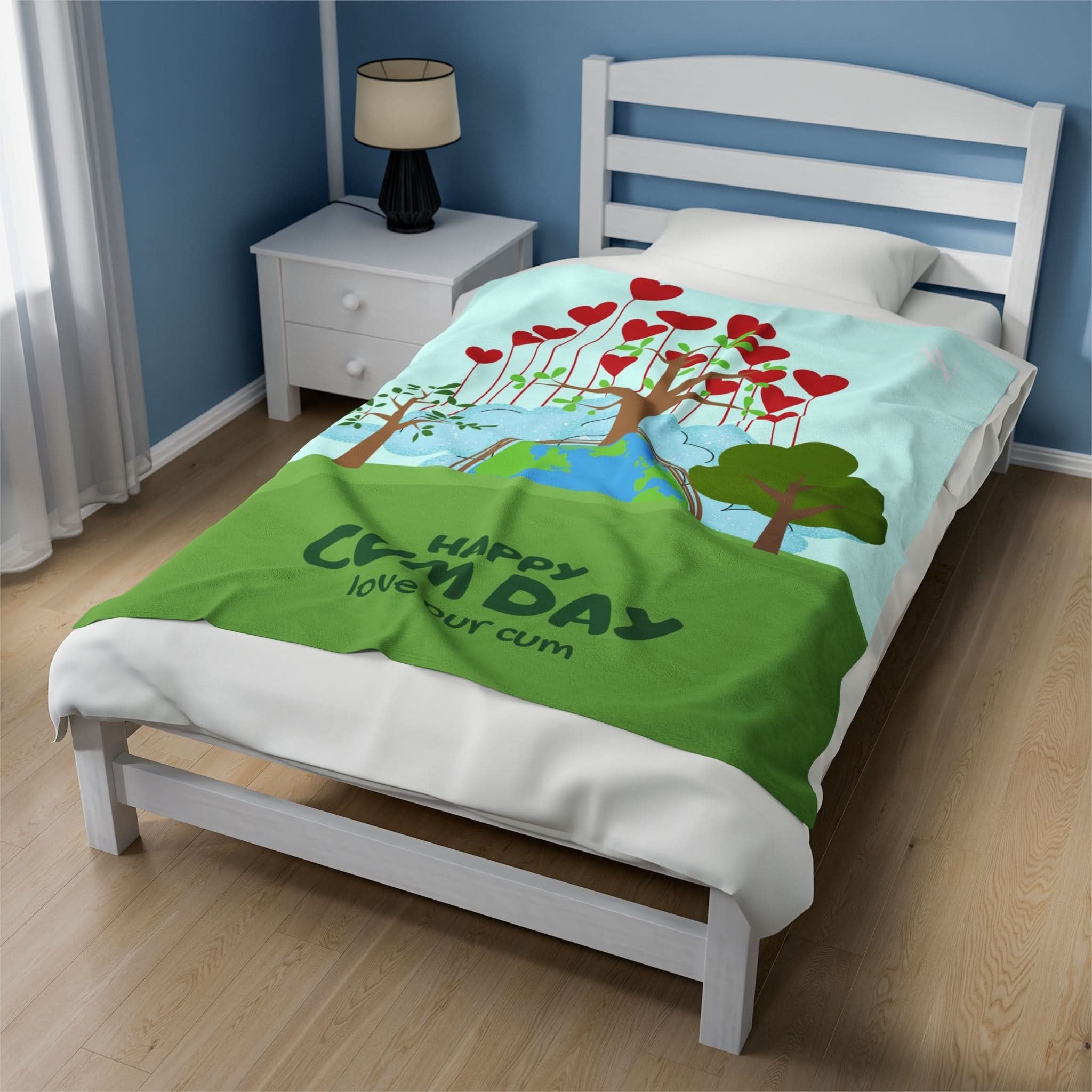 Happy Cum Day | Mix & Match Fun-Flirty Lovers’ Blankets