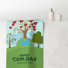 Happy Cum Day | Mix & Match Naughty XL Fun-Flirty Lovers’ Towels
