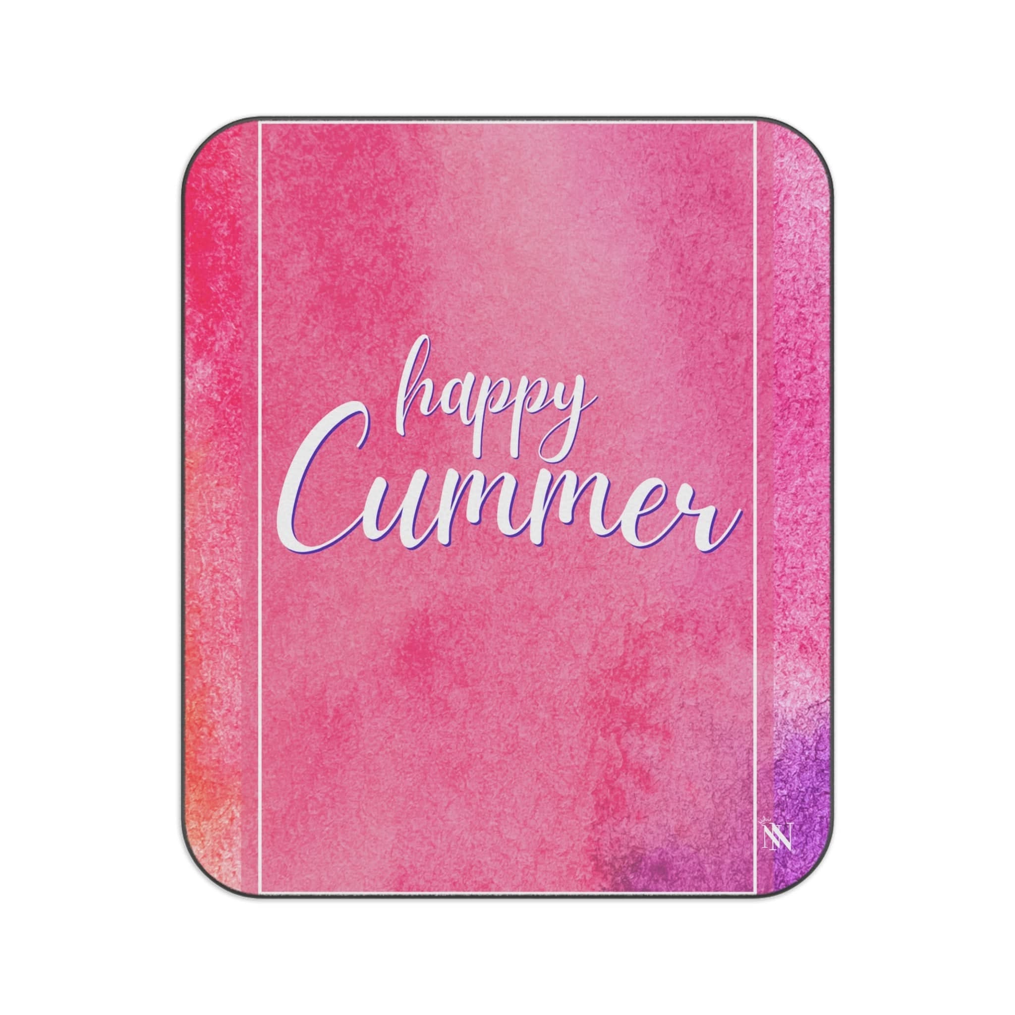 Happy Cummer | Mix Match Fun-Flirty Lovers’ Water-Resistant Blankets