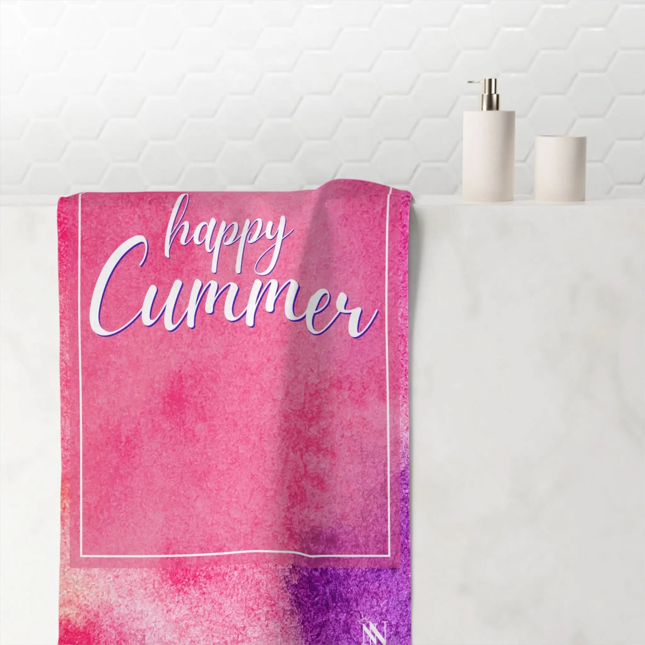 Happy Cummer | Mix & Match Naughty XL Fun-Flirty Lovers’ Towels