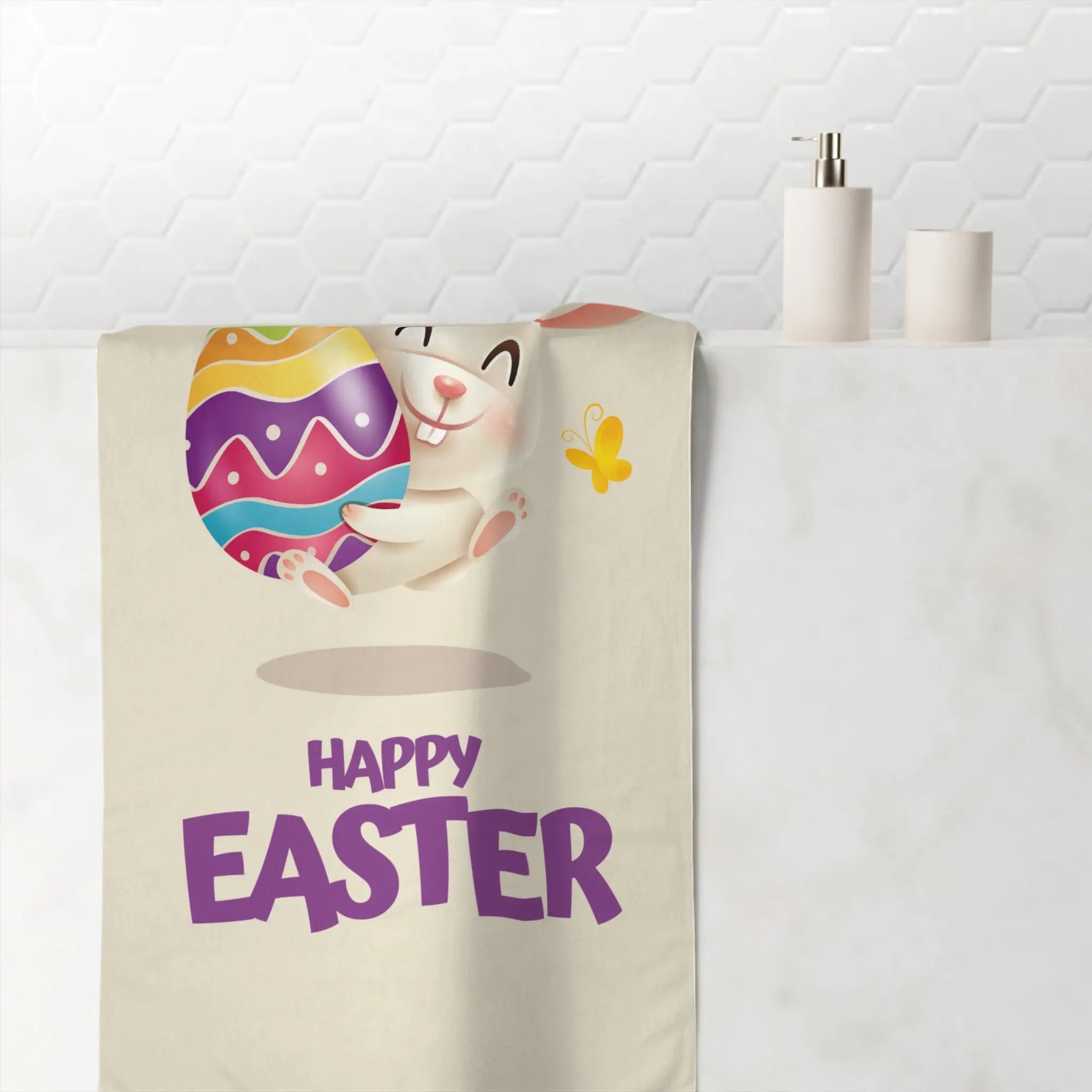 Happy Easter Bunny | Mix & Match XL Fun-Flirty Lovers’ Towels