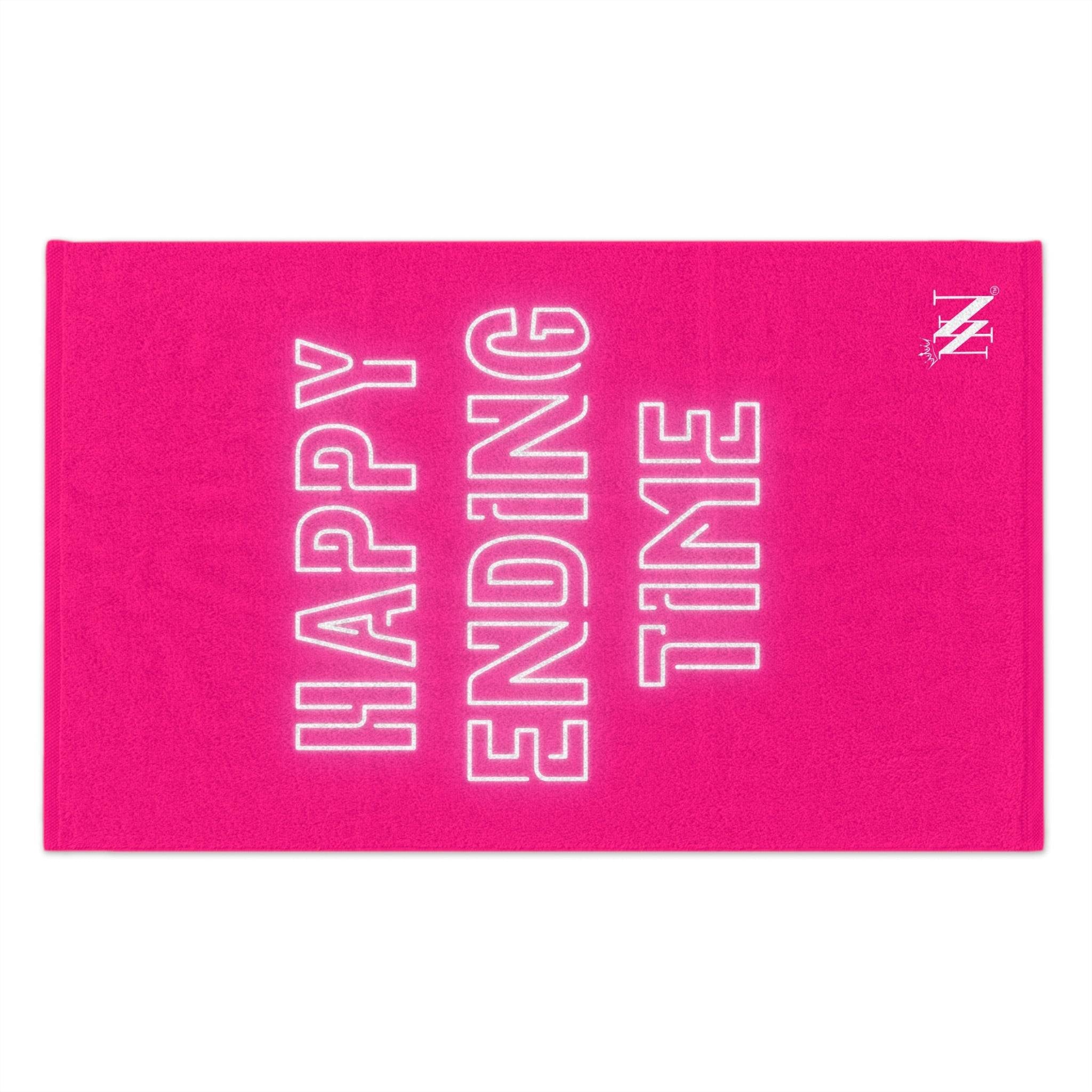 Happy Ending Time Pink Mix & Match Soft Sex Towels | Naughty Lovers’ Gifts