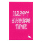 Happy Ending Time Pink Mix & Match Soft Sex Towels | Naughty Lovers’ Gifts