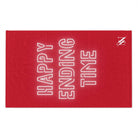Happy Ending Time Red Mix & Match Soft Sex Towels | Naughty Lovers’ Gifts